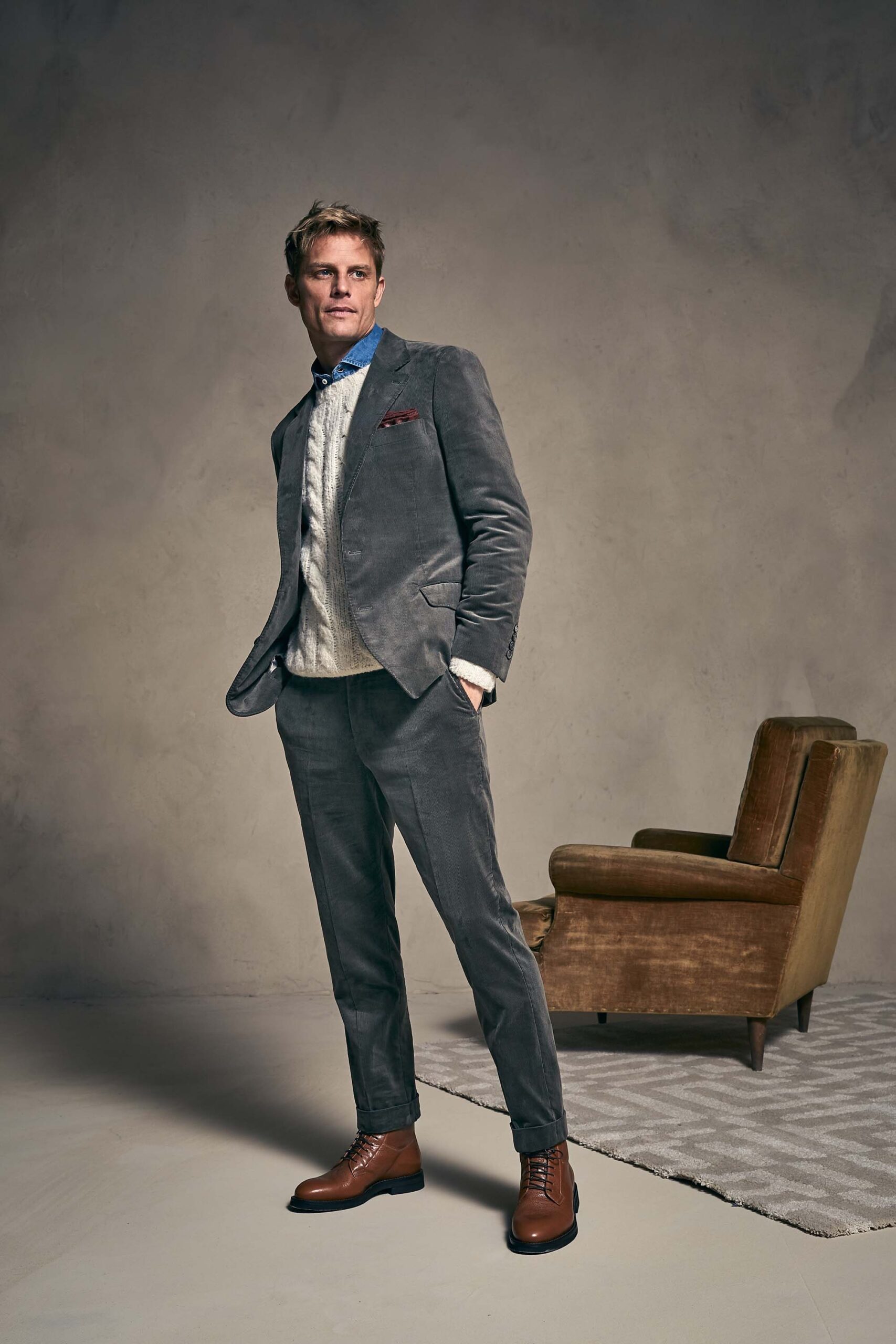 Brunello Cucinelli F/W 18 Menswear Look 127