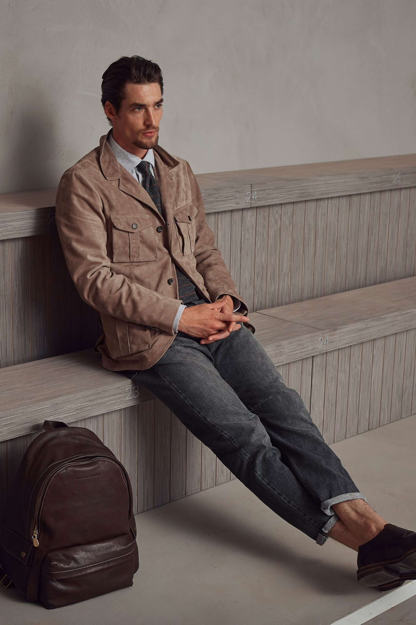 Brunello Cucinelli S/S 18 Menswear Look 157