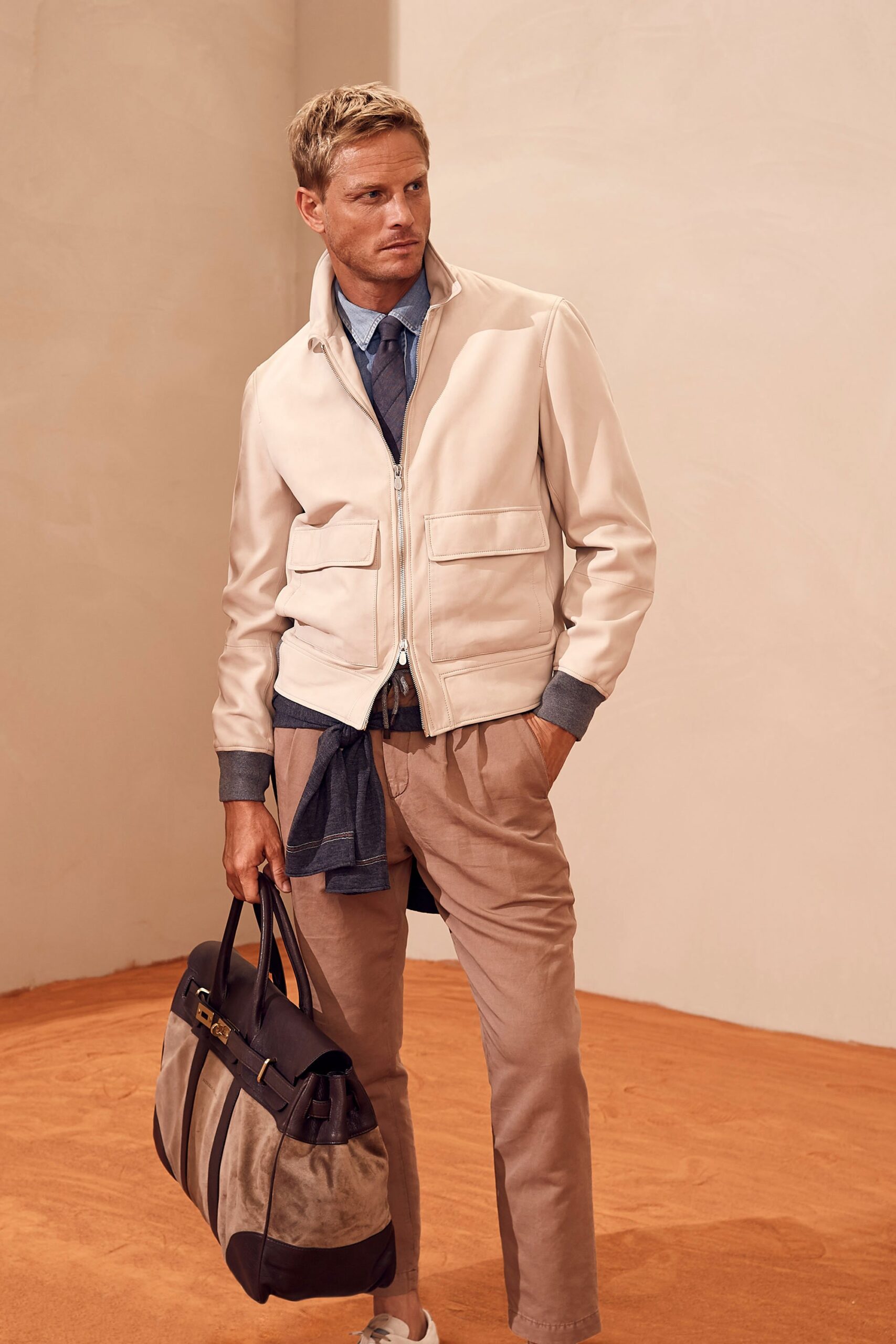 Brunello Cucinelli S/S 18 Menswear Look 206