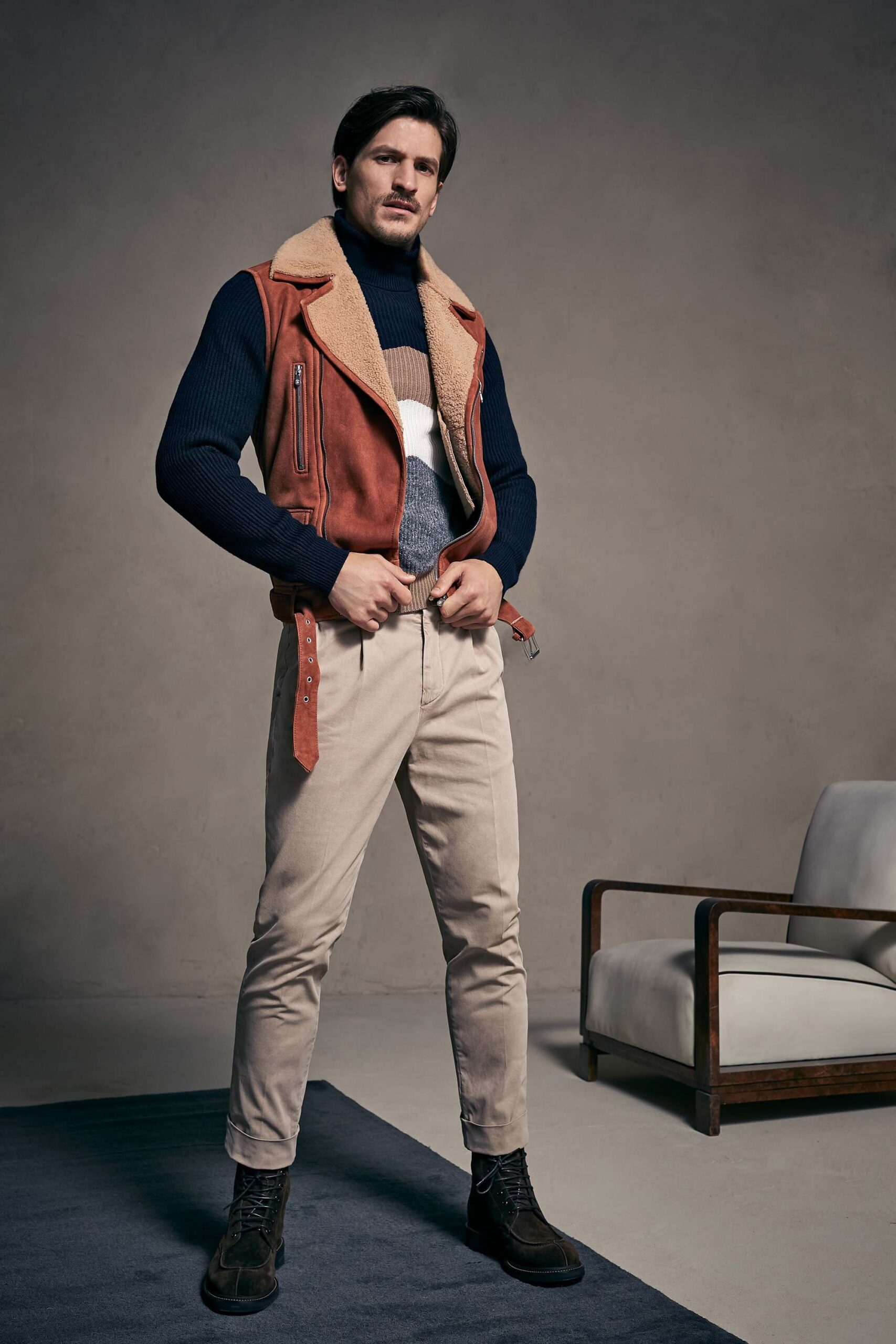 Brunello Cucinelli F/W 18 Menswear Look 202