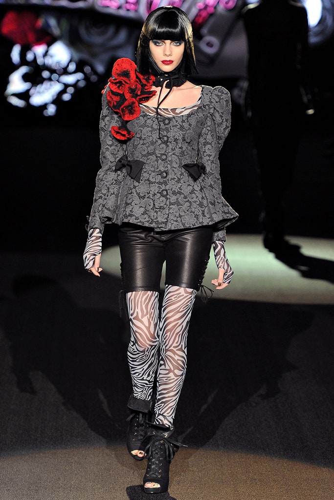gray brocade structured jacket