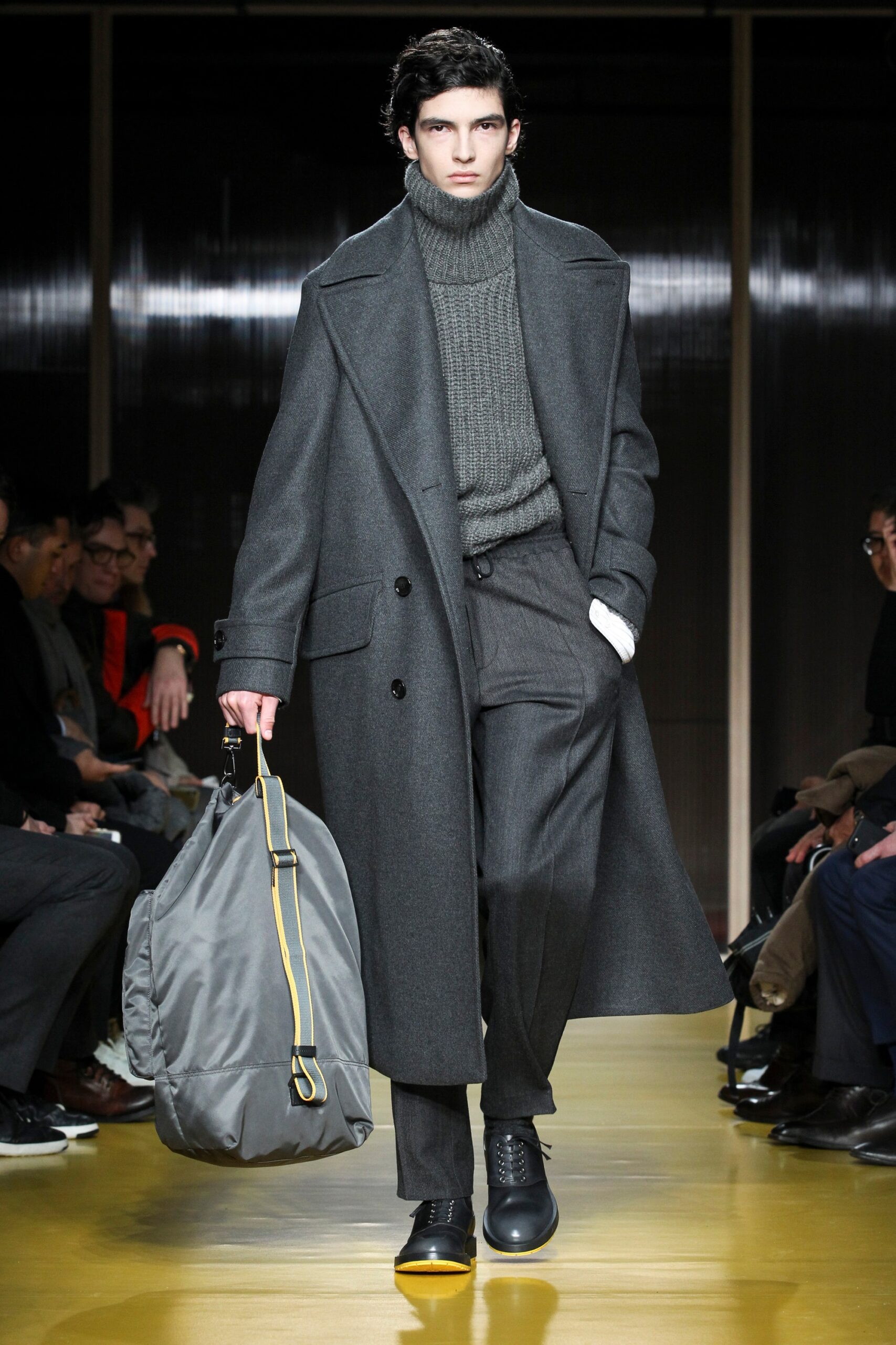 Boss F/W 18 Menswear Look 1