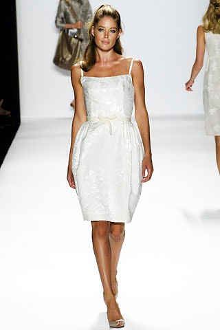 white brocade sleeveless square-neck belted embellished textured dress