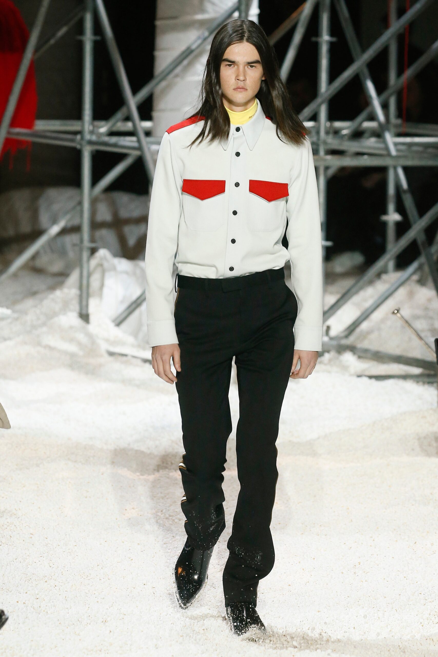 CALVIN KLEIN 205W39NYC F/W 18 Menswear Look 17