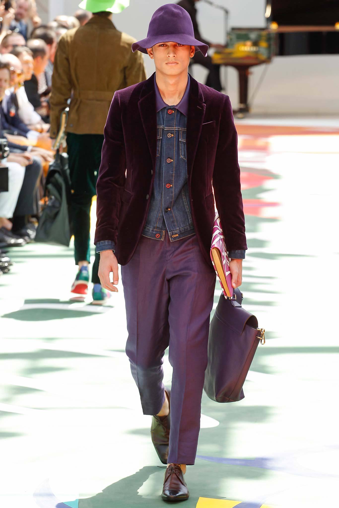 Burberry S/S 15 Menswear Look 13