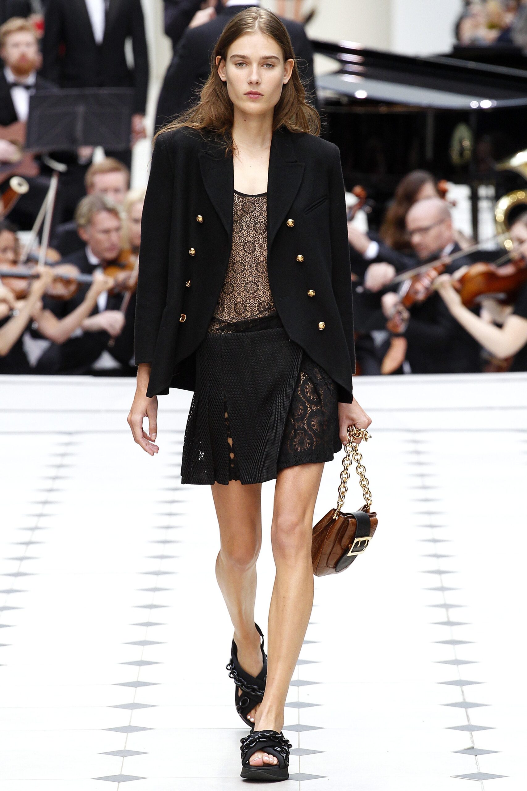 black lace asymmetric panelled sheer textured mini skirt