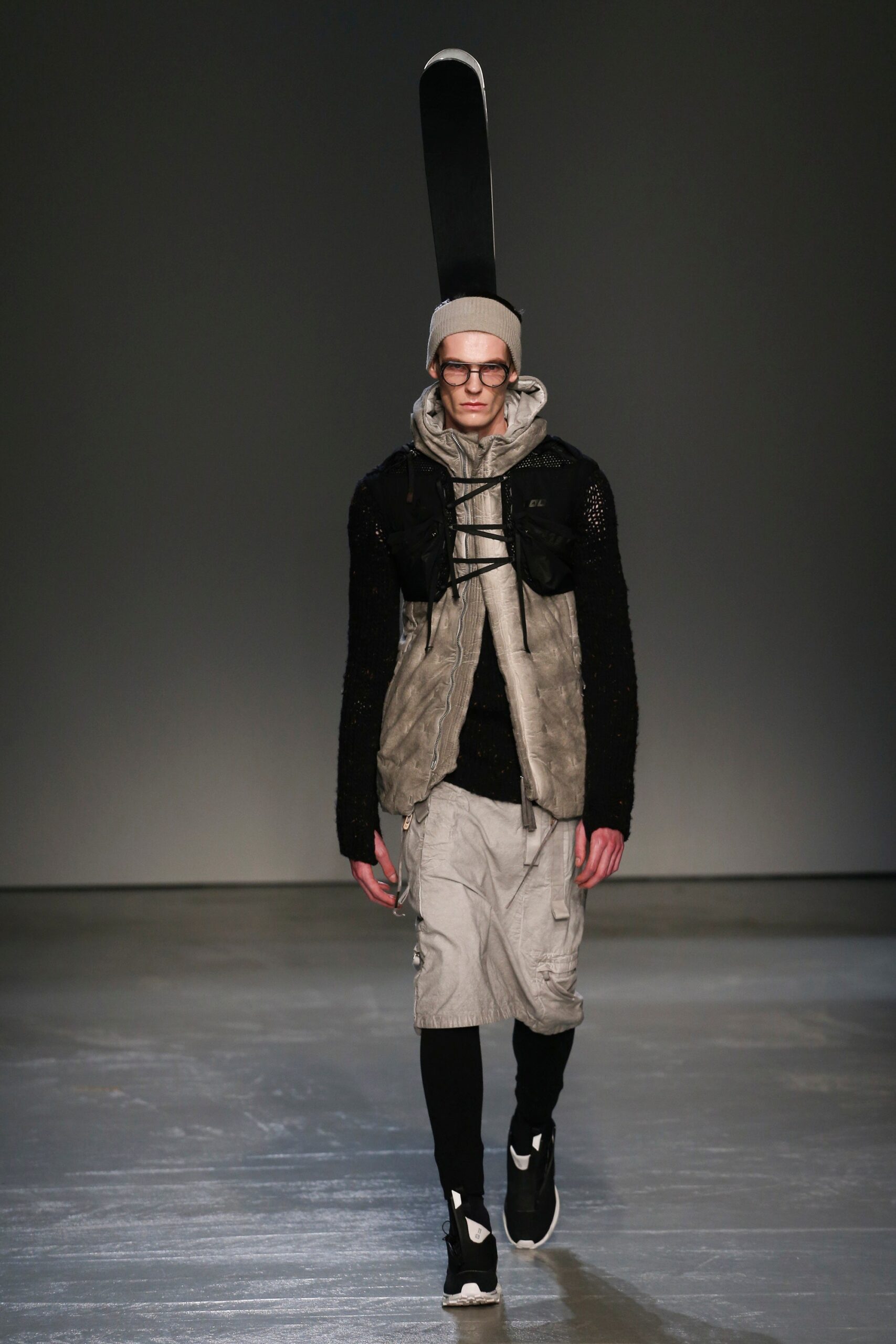 black knit long-sleeve open-front openwork textured jacket