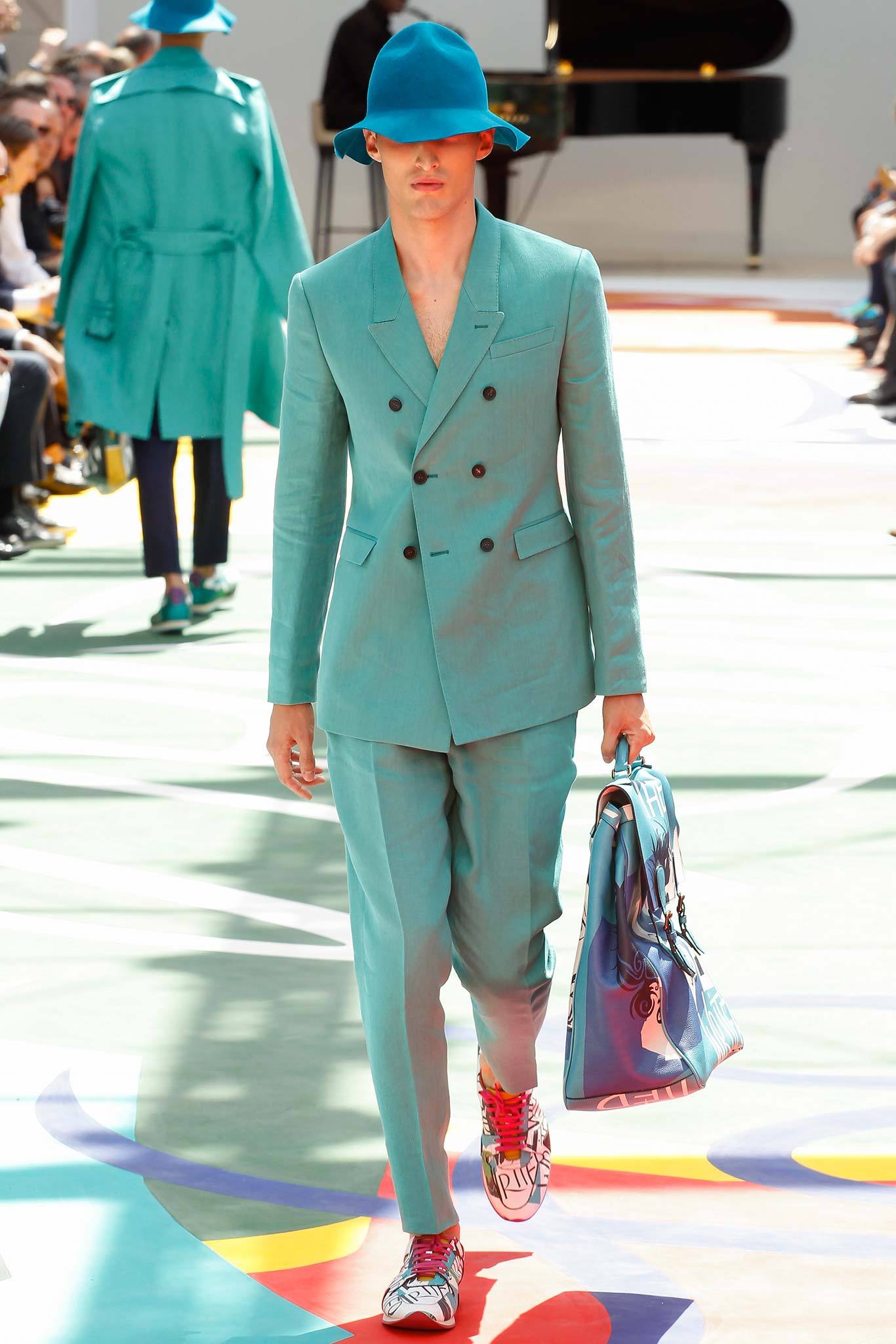 Burberry S/S 15 Menswear Look 110