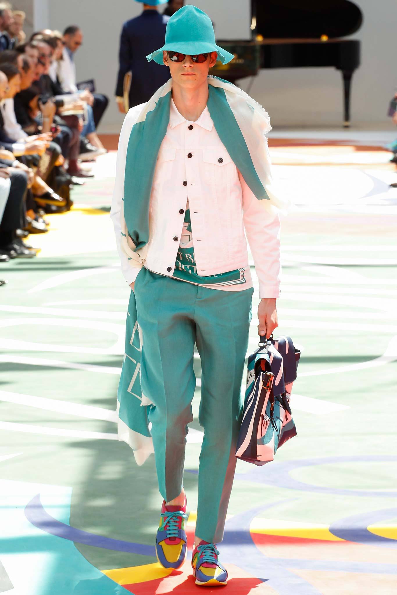 Burberry S/S 15 Menswear Look 122