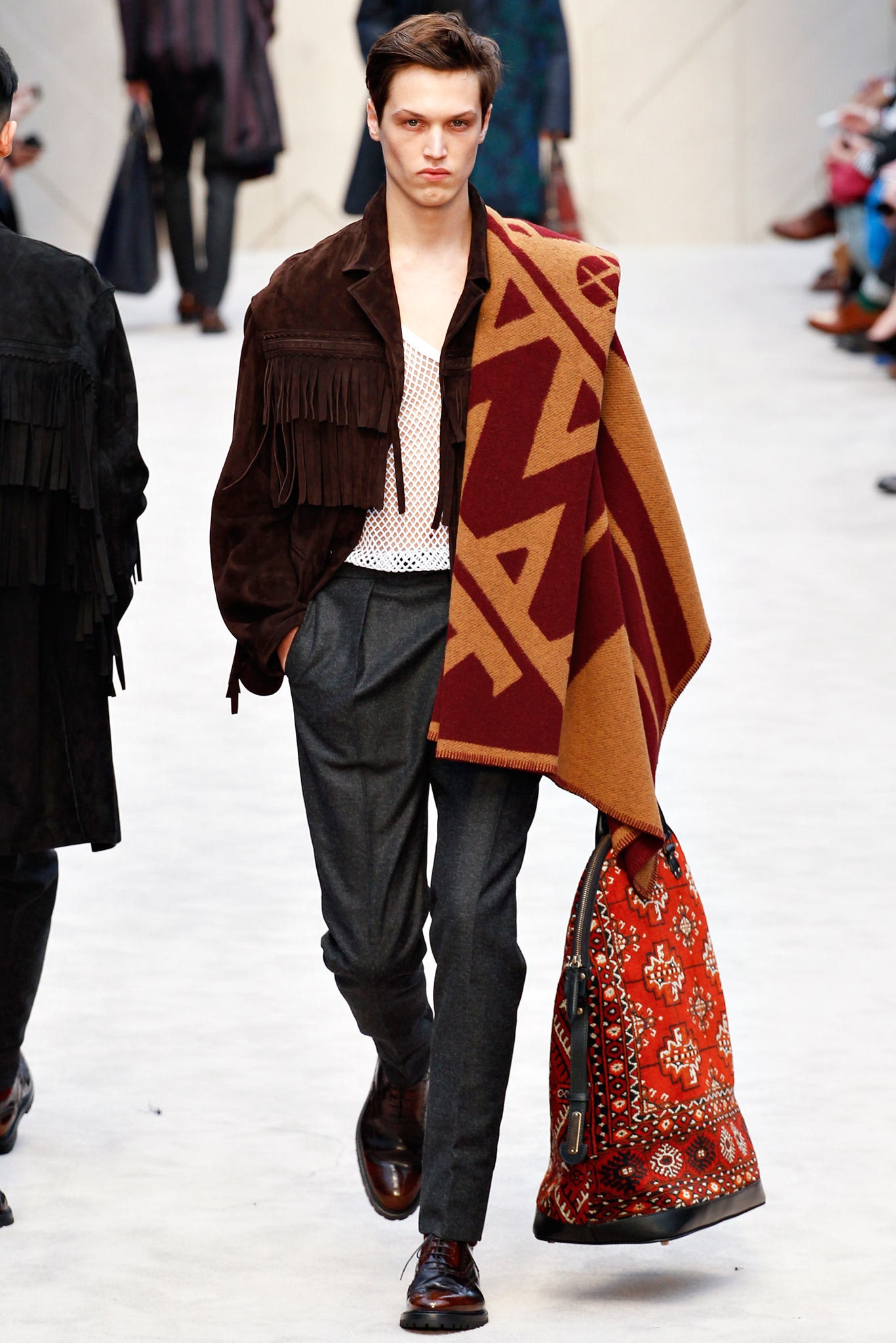 Burberry F/W 14 Menswear Look 202