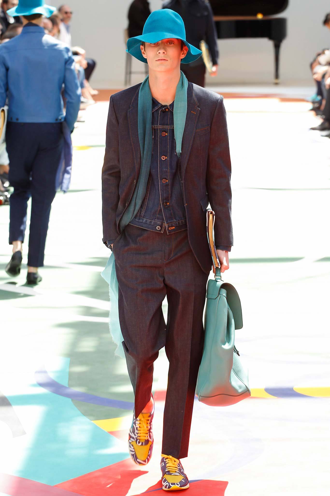 Burberry S/S 15 Menswear Look 163
