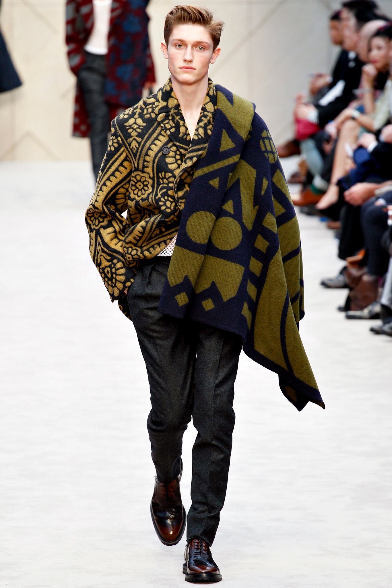 Burberry F/W 14 Menswear Look 222