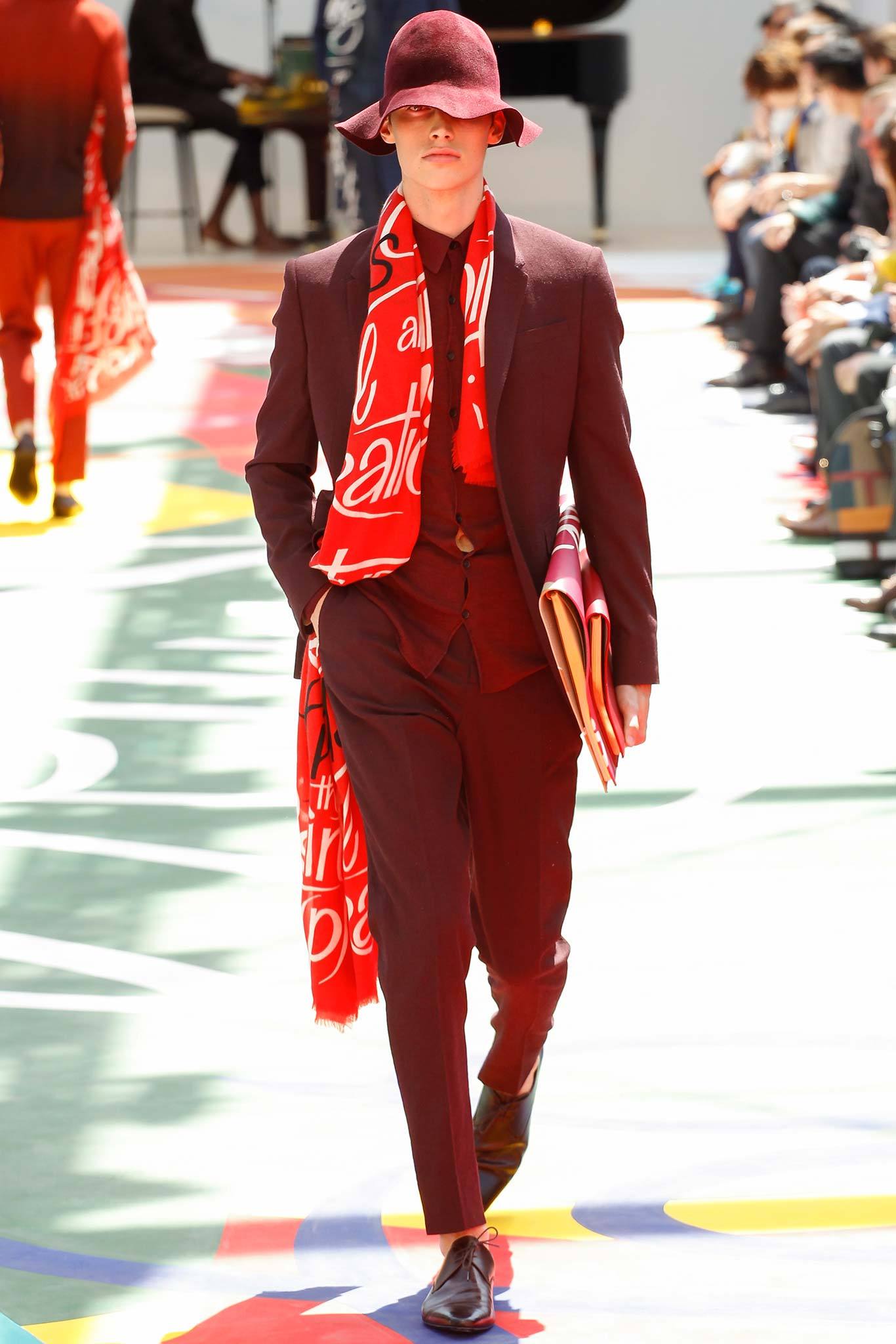 Burberry S/S 15 Menswear Look 199