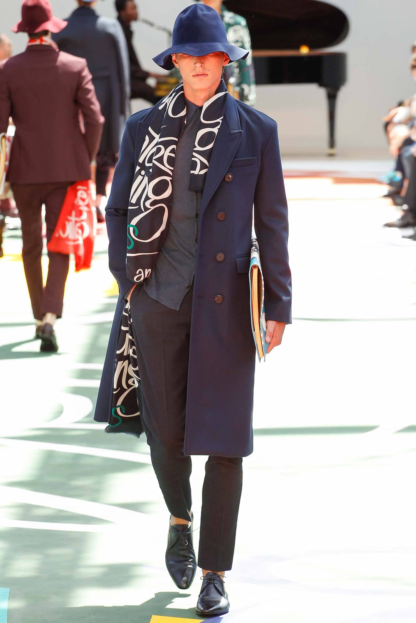 Burberry S/S 15 Menswear Look 205