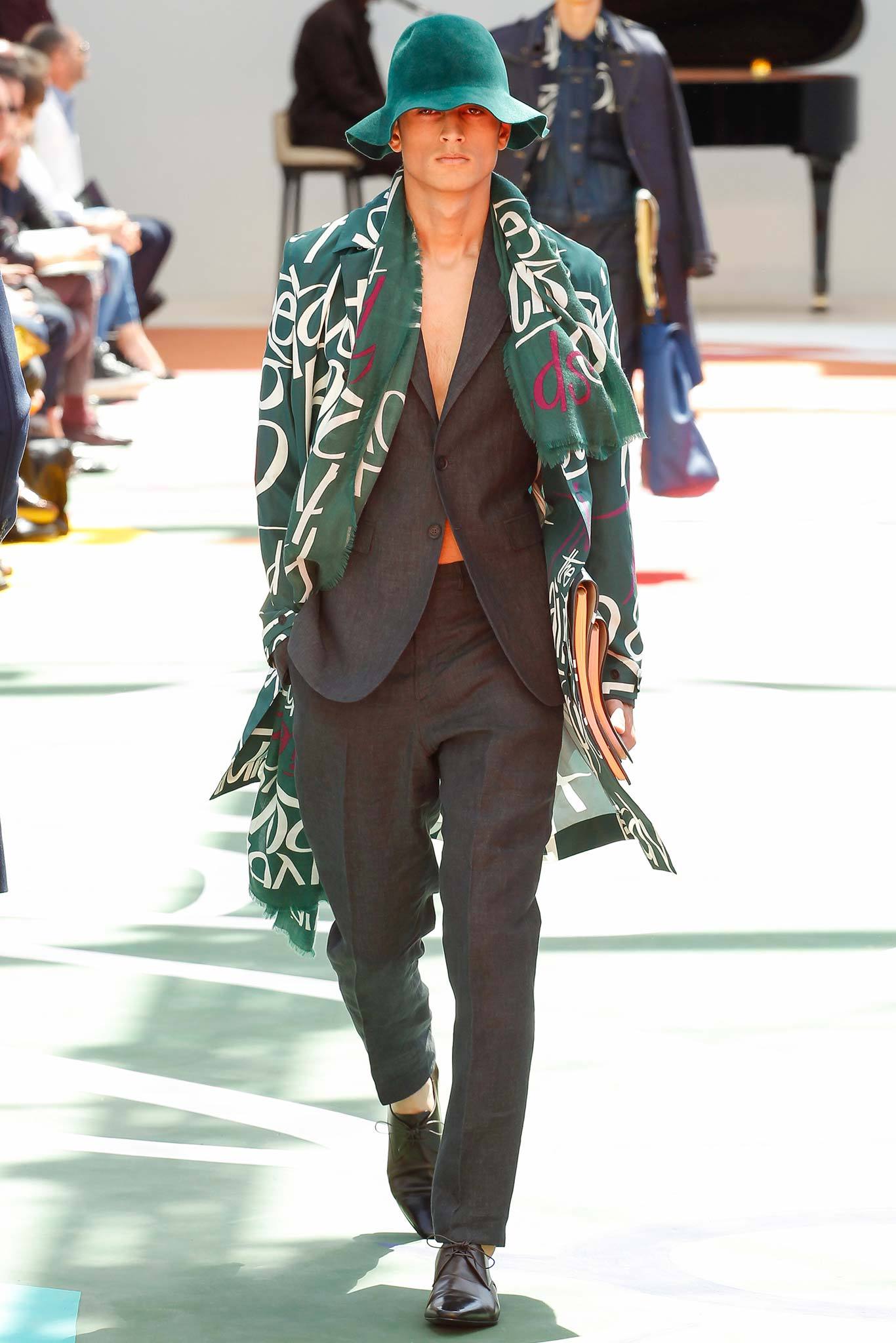 Burberry S/S 15 Menswear Look 211