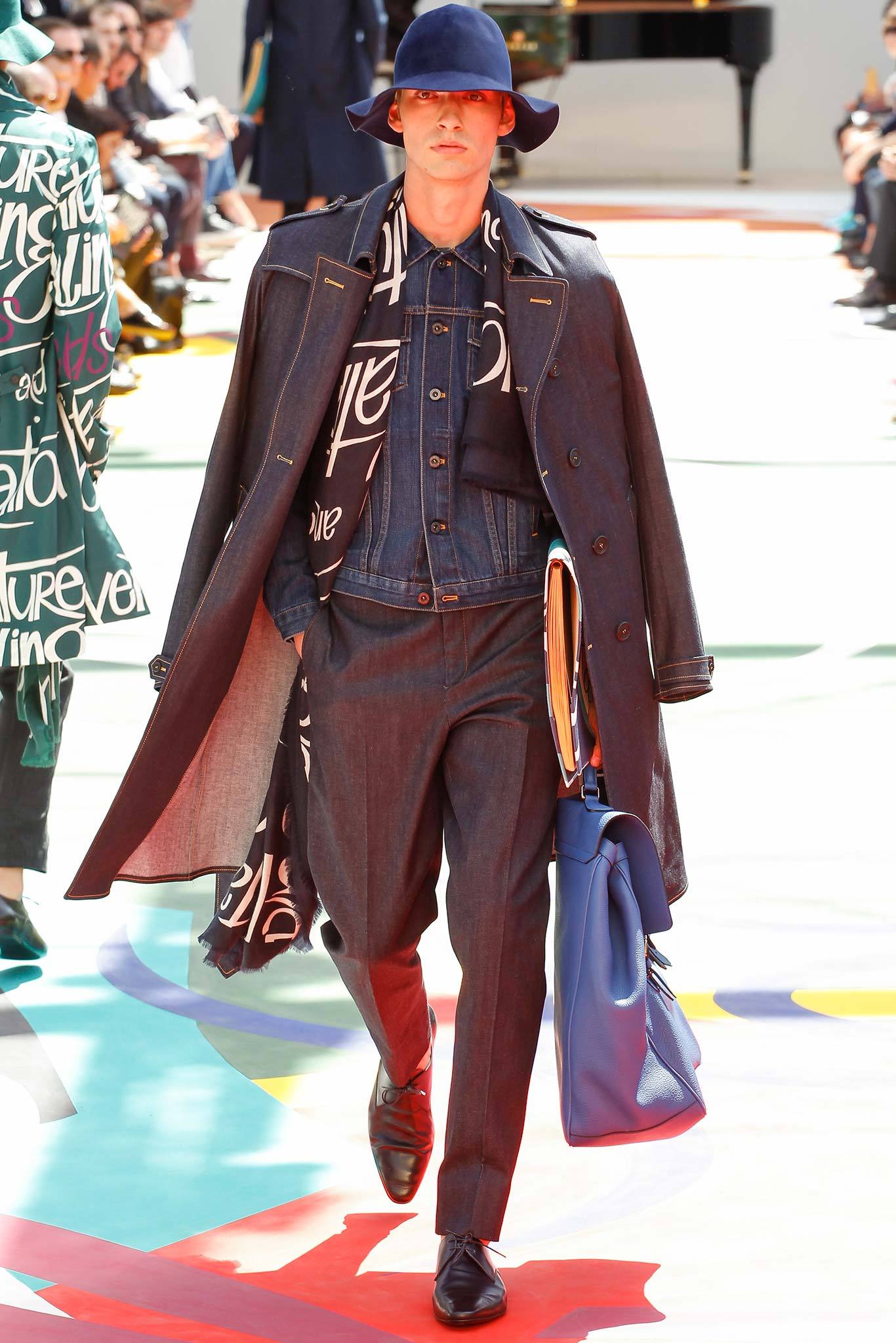 Burberry S/S 15 Menswear Look 216