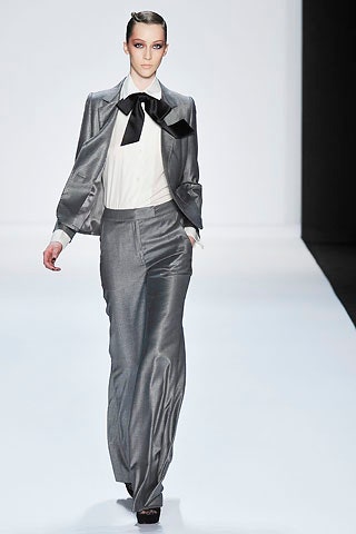gray satin cropped blazer