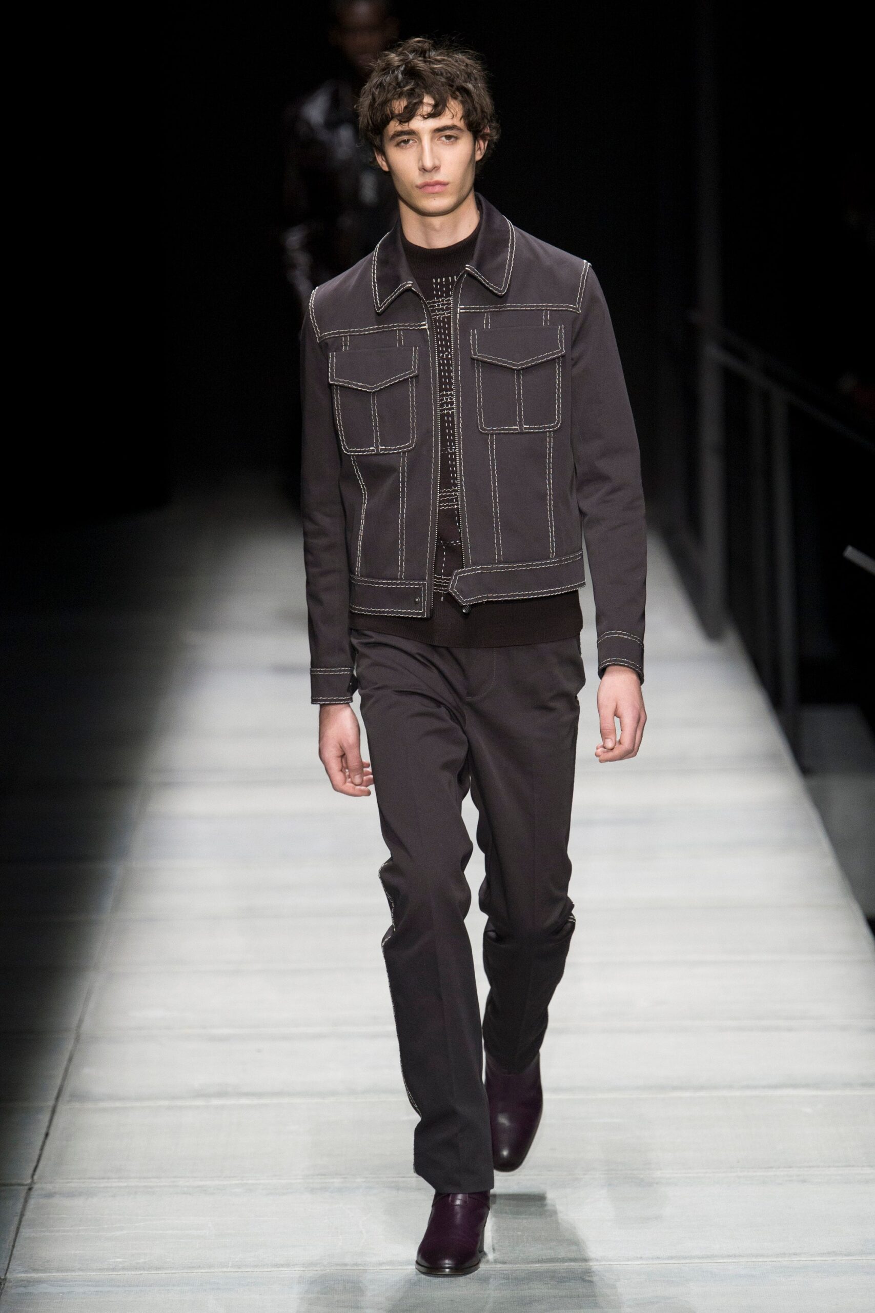 Bottega Veneta F/W 18 Menswear Look 490