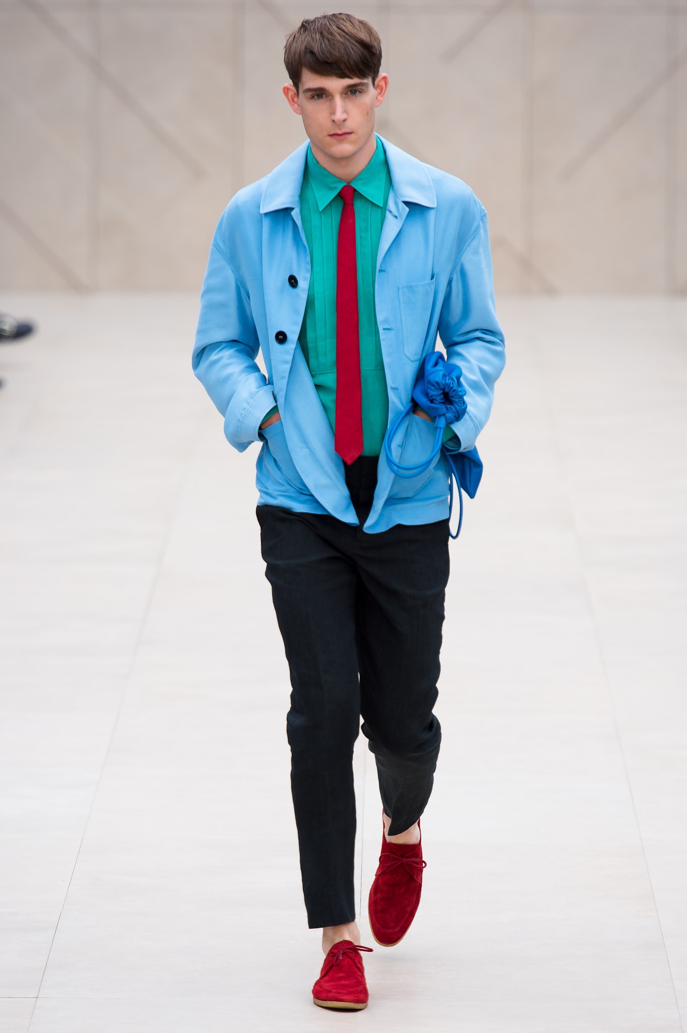 Burberry S/S 14 Menswear Look 32