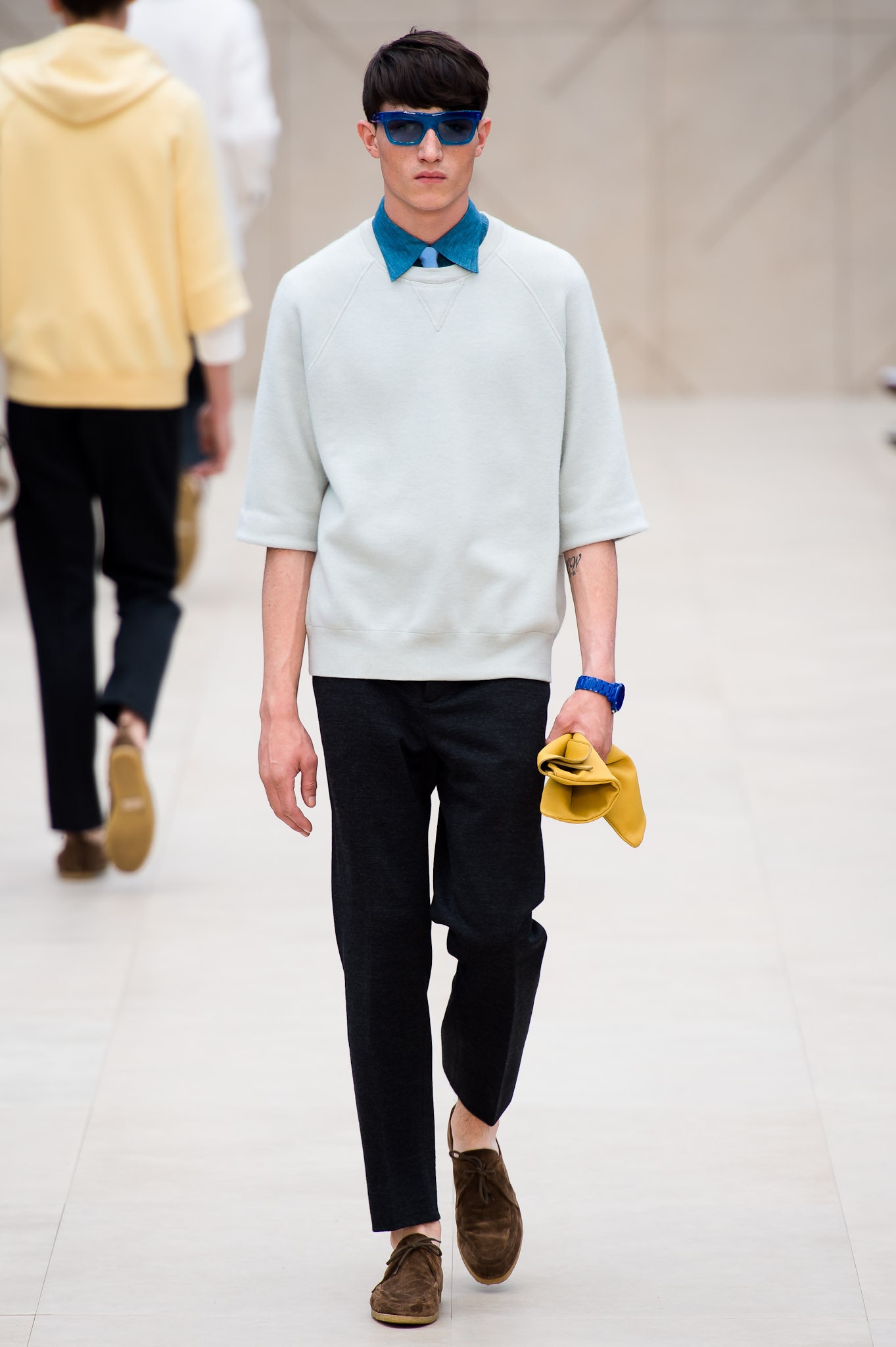 Burberry S/S 14 Menswear Look 113