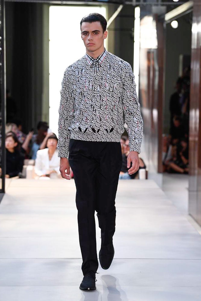 Burberry S/S 19 Menswear Look 477