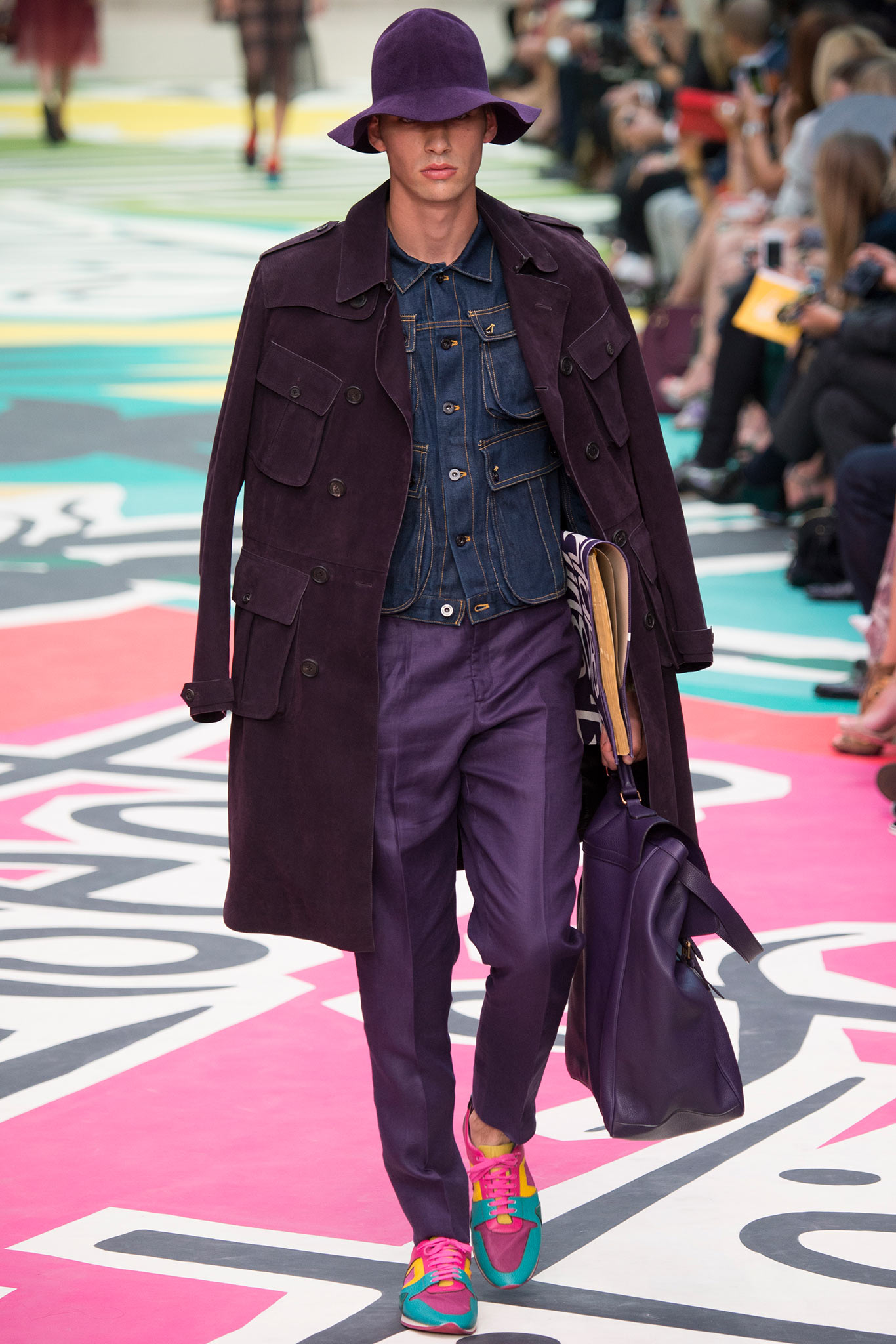 Burberry S/S 15 Look 67