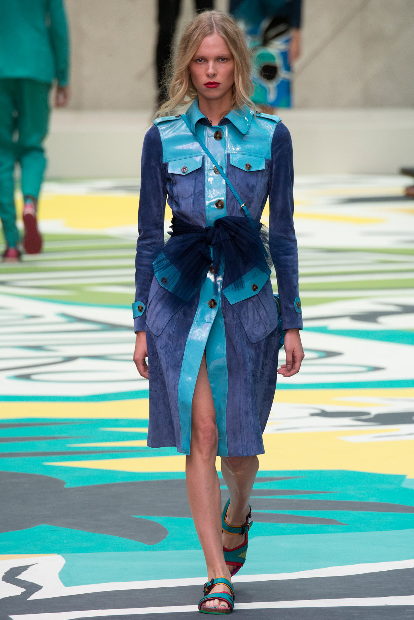 Burberry S/S 15 Look 166