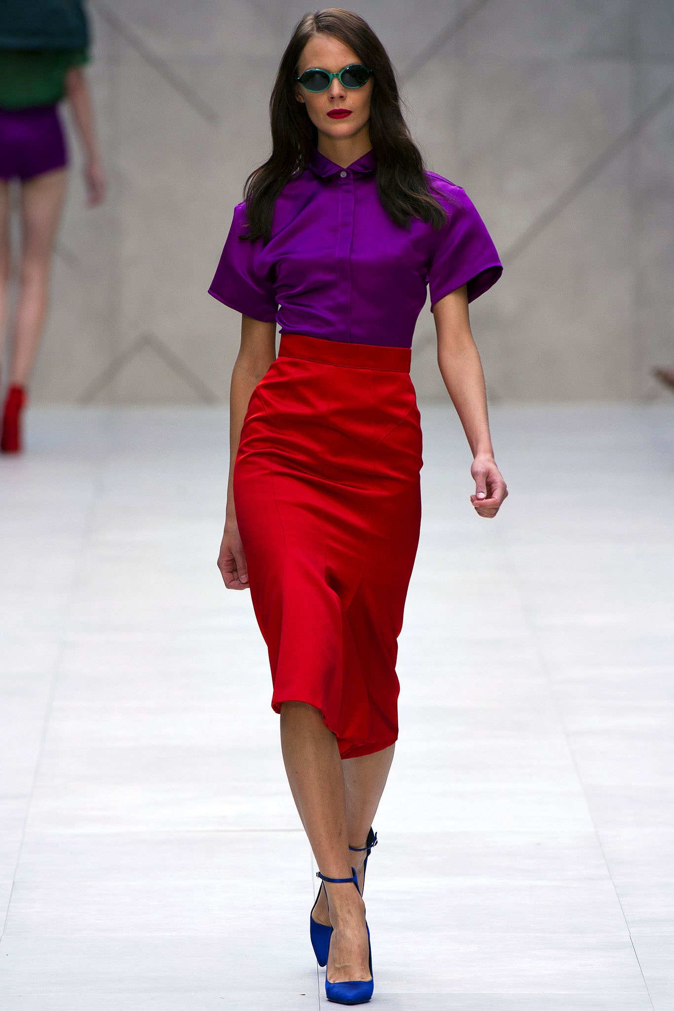 Burberry S/S 13 Look 171