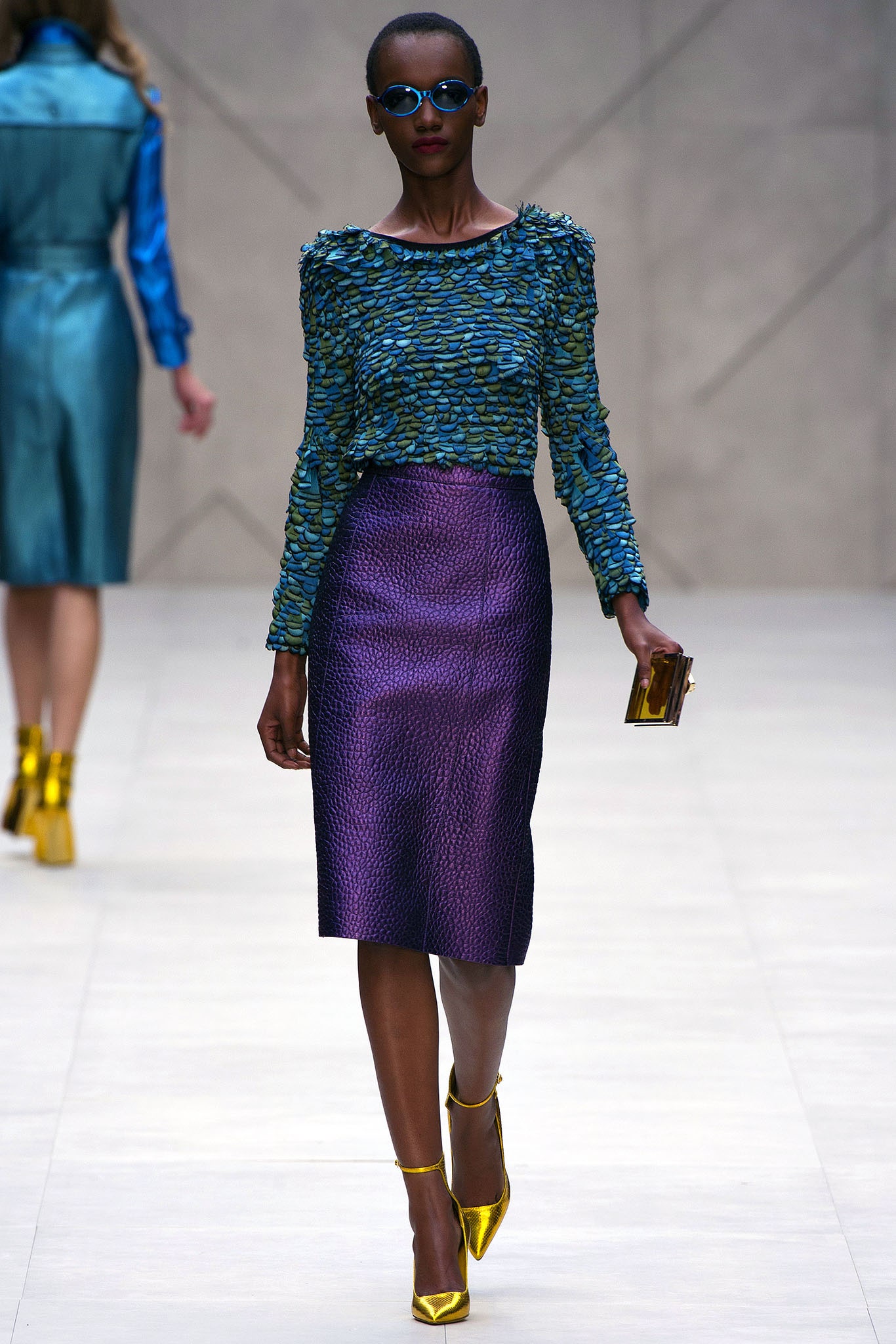 Burberry S/S 13 Look 205