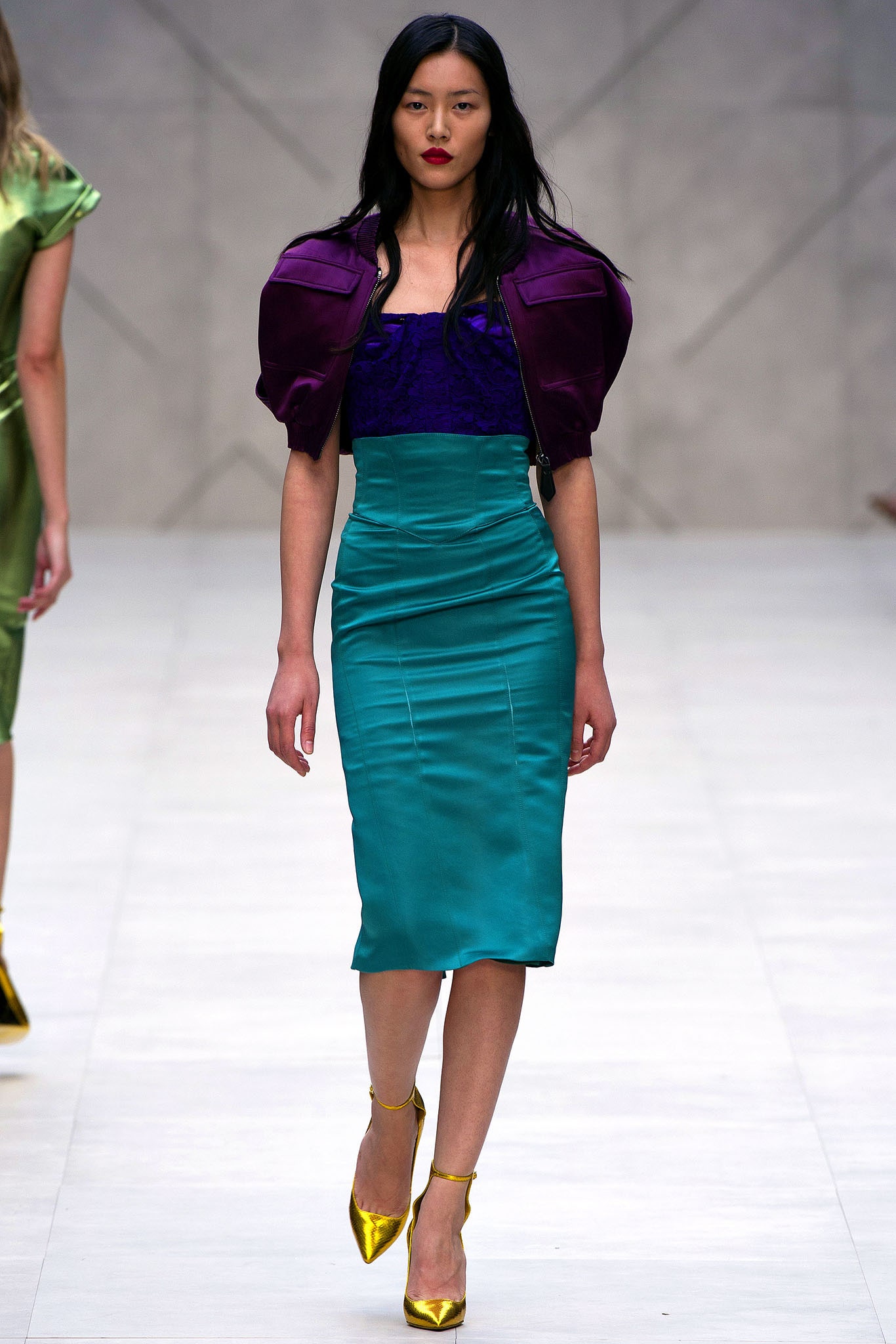 Burberry S/S 13 Look 225