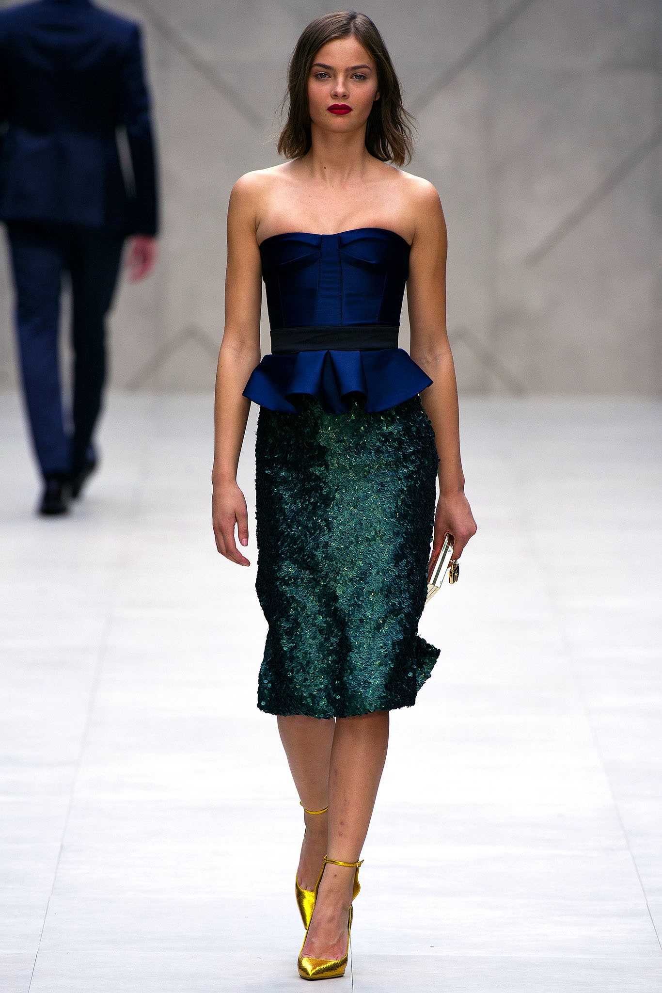 Burberry S/S 13 Look 229