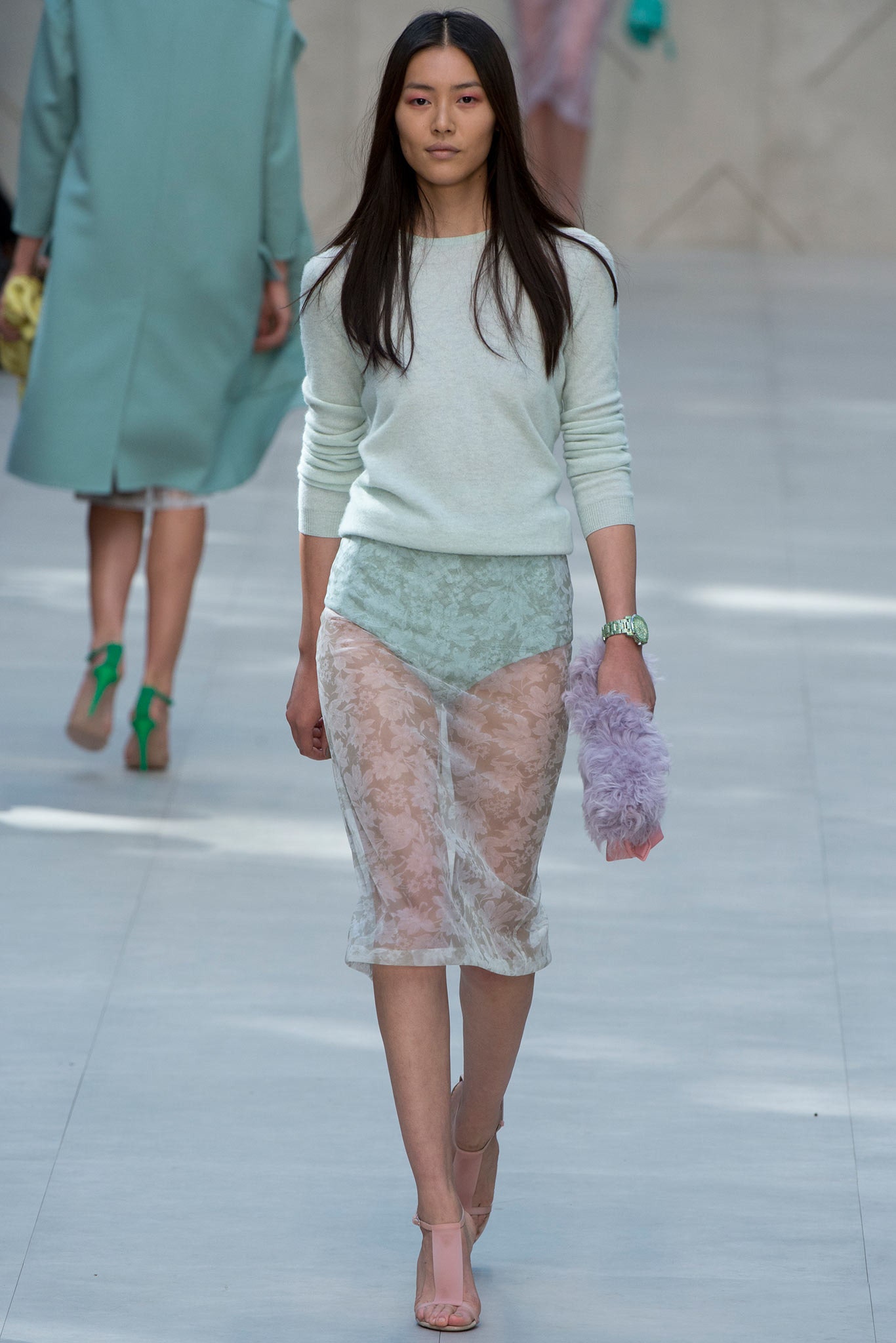 Burberry S/S 14 Look 78