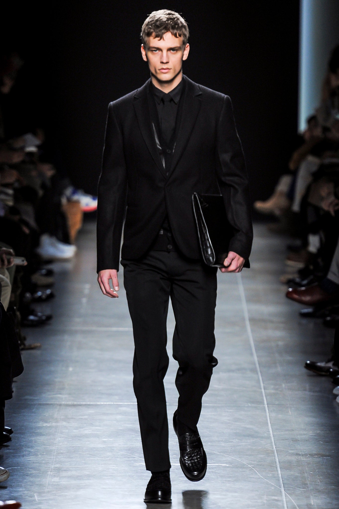 Bottega Veneta F/W 13 Menswear Look 1
