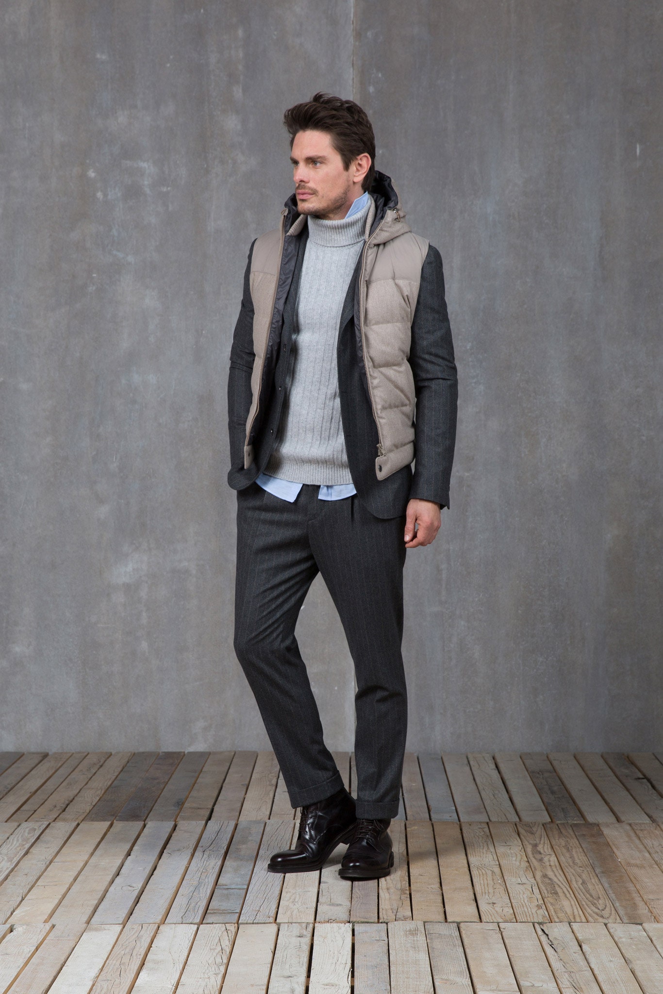Brunello Cucinelli F/W 15 Menswear Look 8