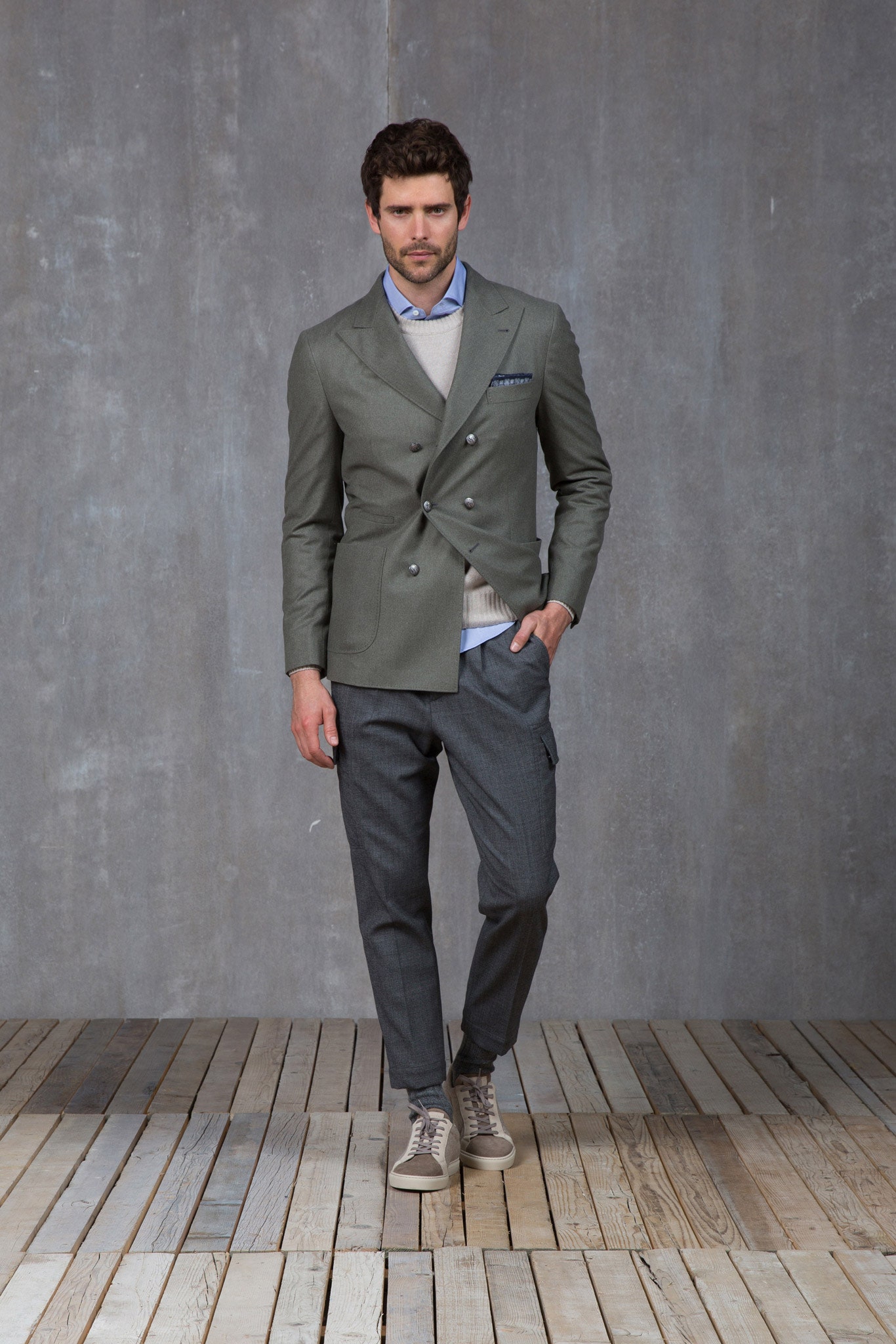 Brunello Cucinelli F/W 15 Menswear Look 77