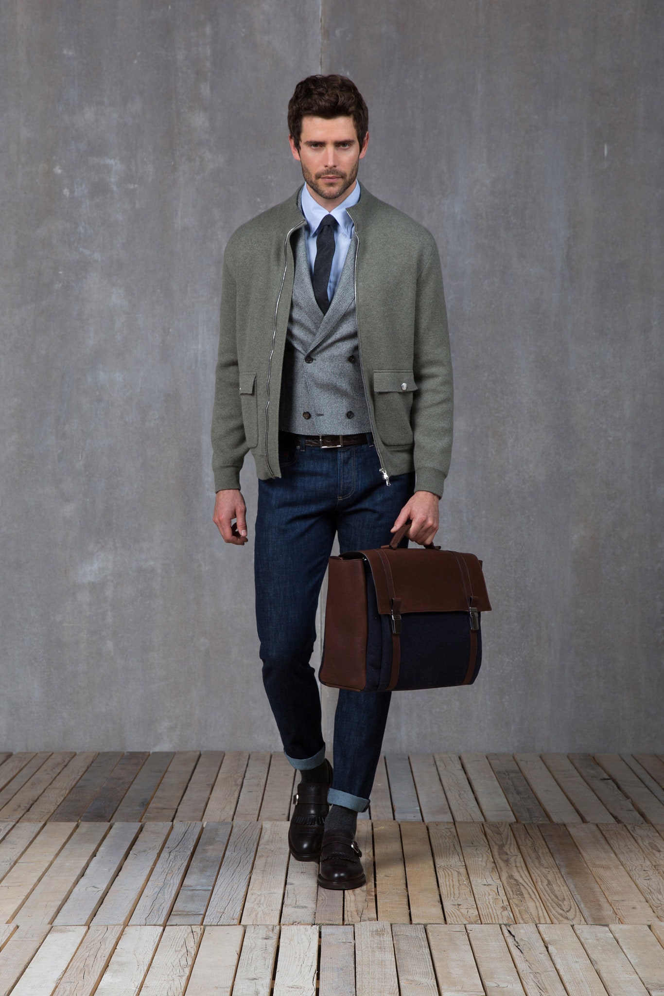 Brunello Cucinelli F/W 15 Menswear Look 97