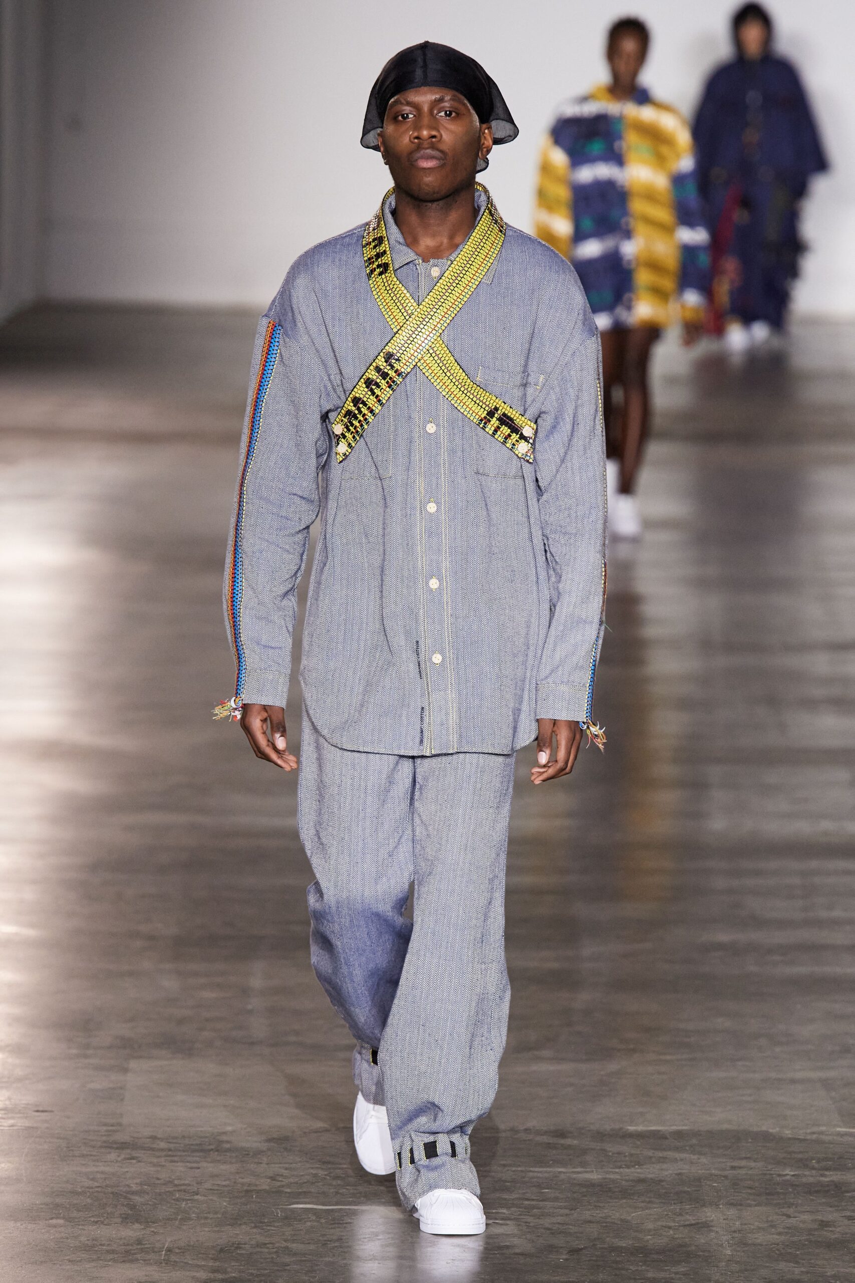 Bethany Williams F/W 20 Menswear Look 222