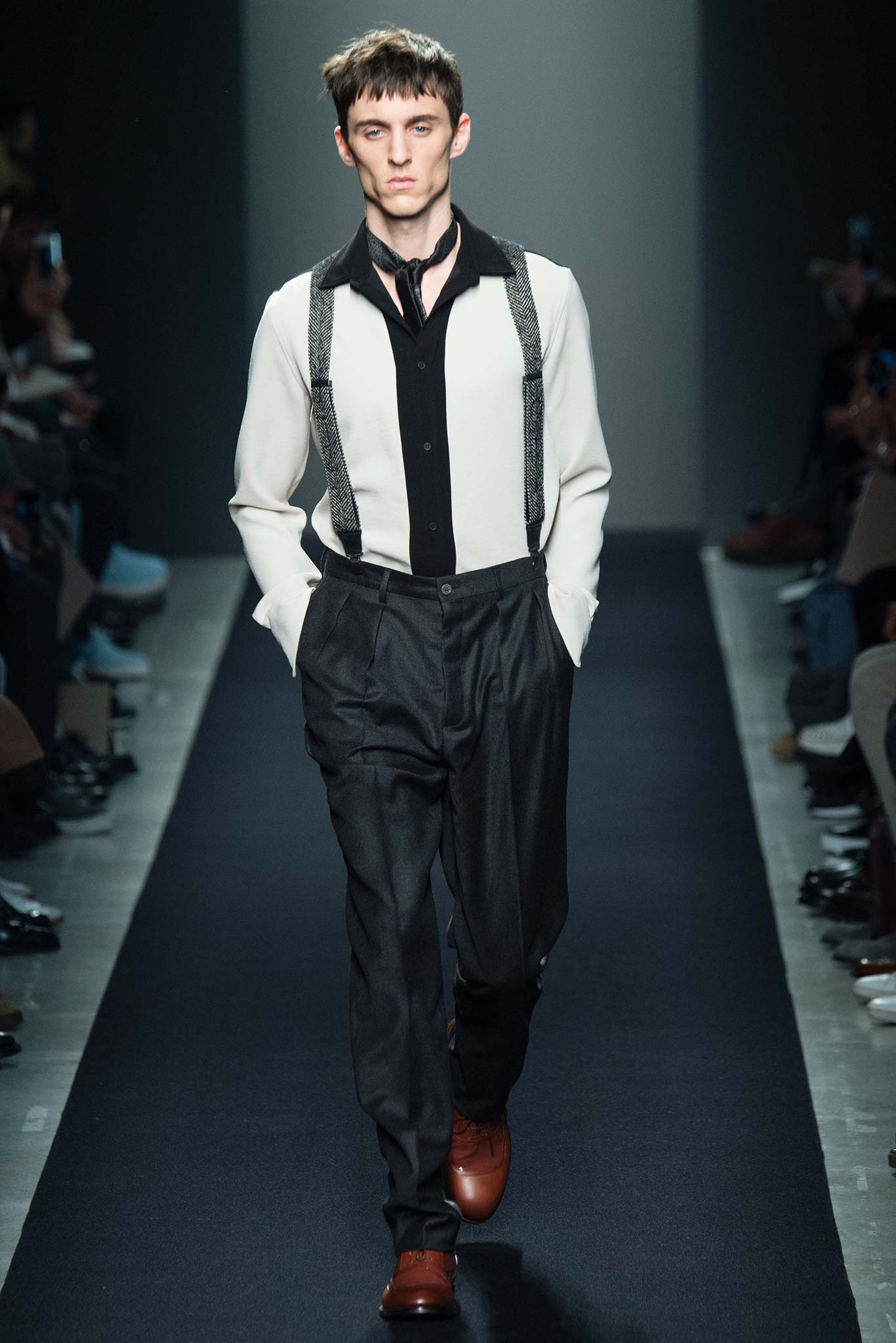 Bottega Veneta F/W 15 Menswear Look 45