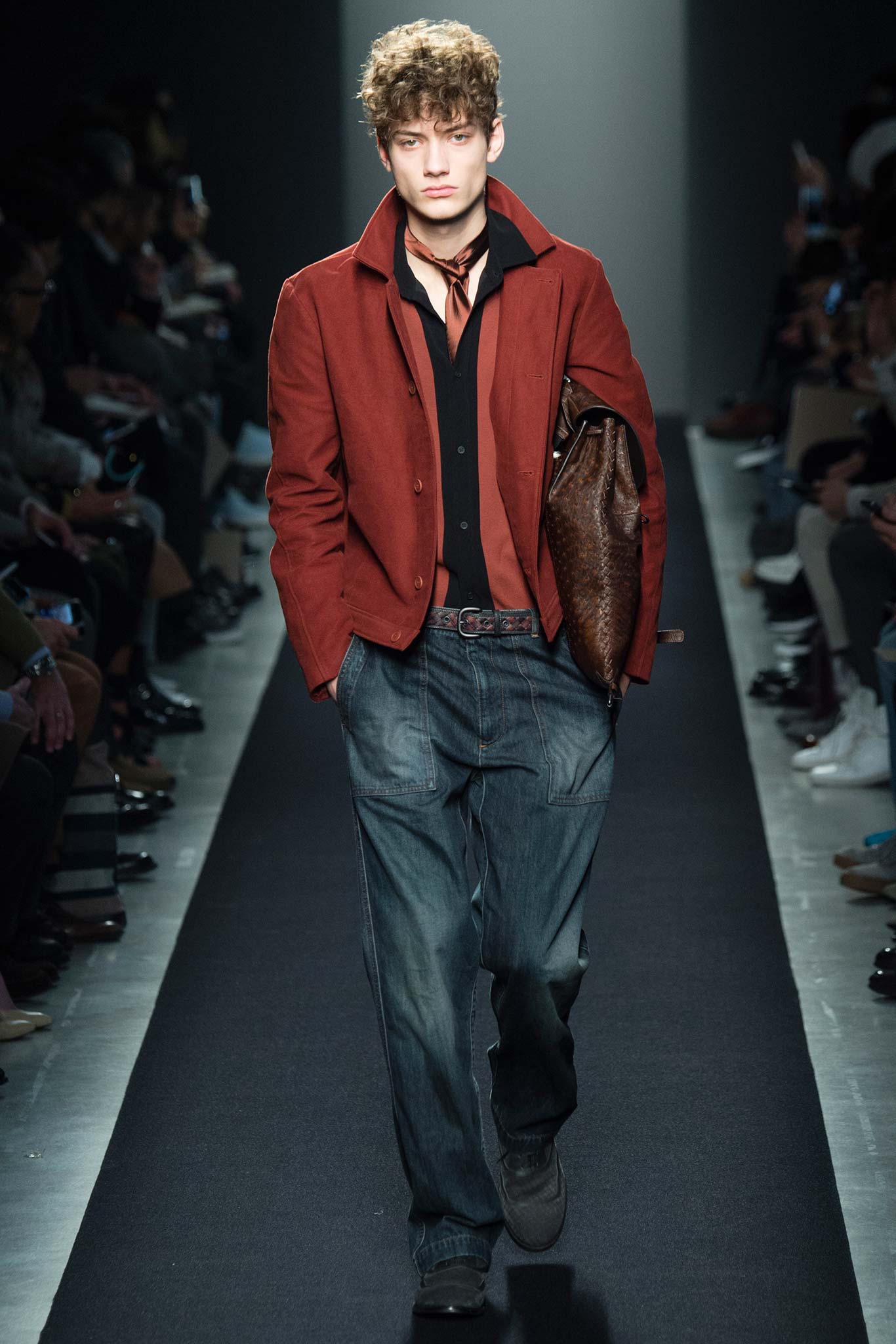 Bottega Veneta F/W 15 Menswear Look 63