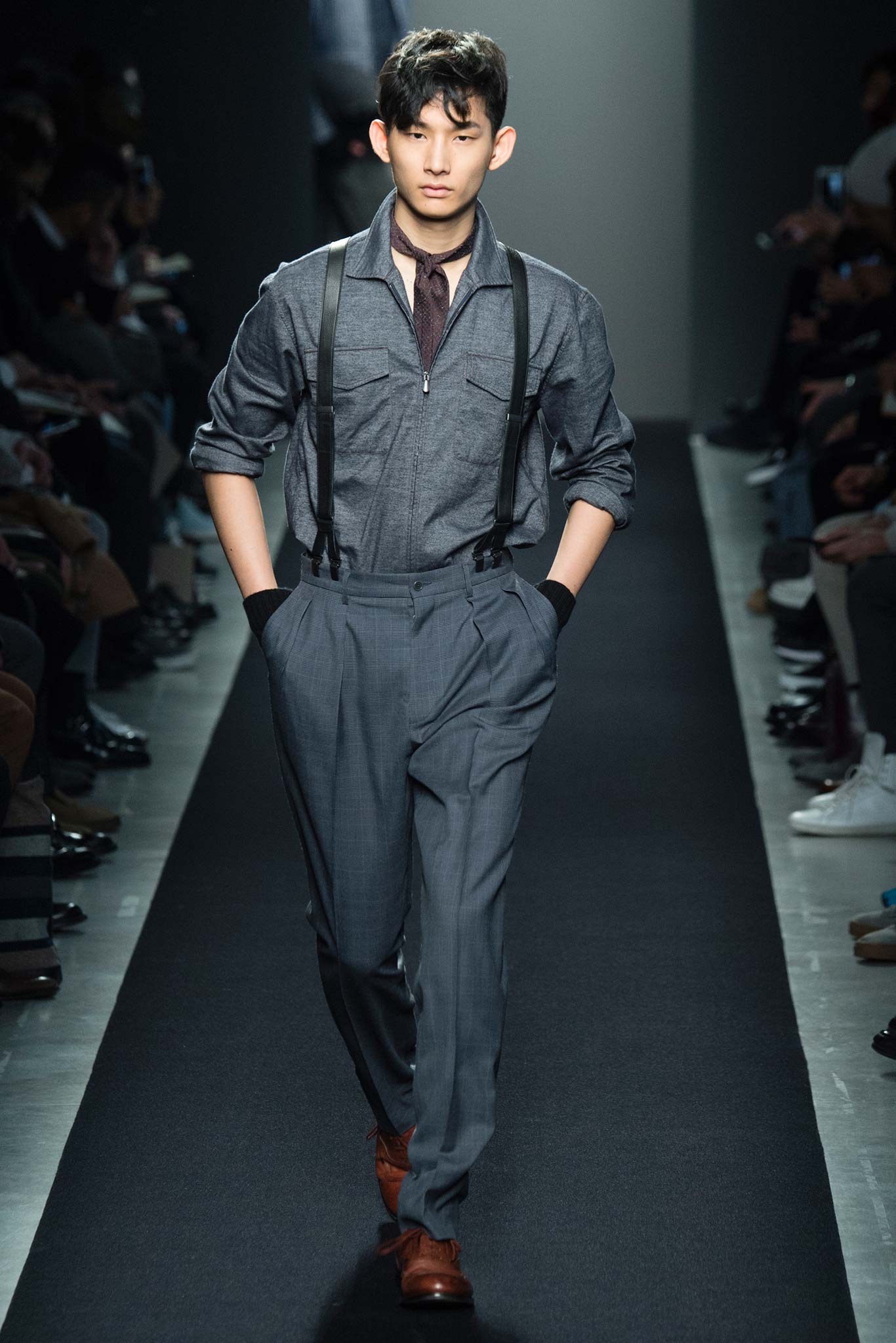 Bottega Veneta F/W 15 Menswear Look 159