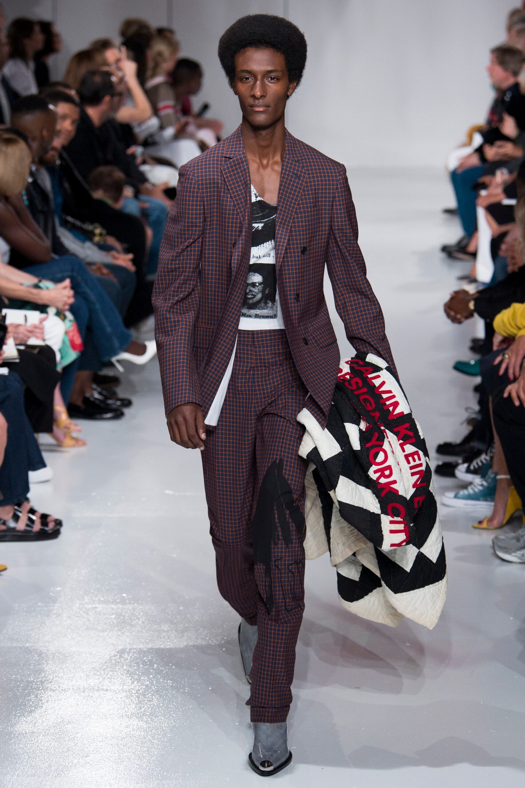 CALVIN KLEIN 205W39NYC S/S 18 Look 10