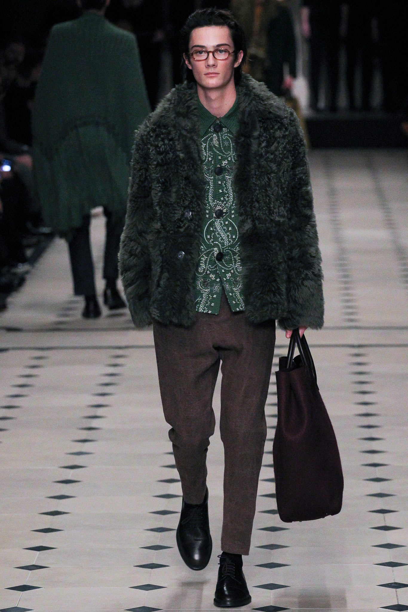 Burberry F/W 15 Menswear Look 7