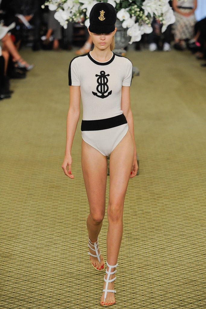 Bill Blass S/S 12 Look 57