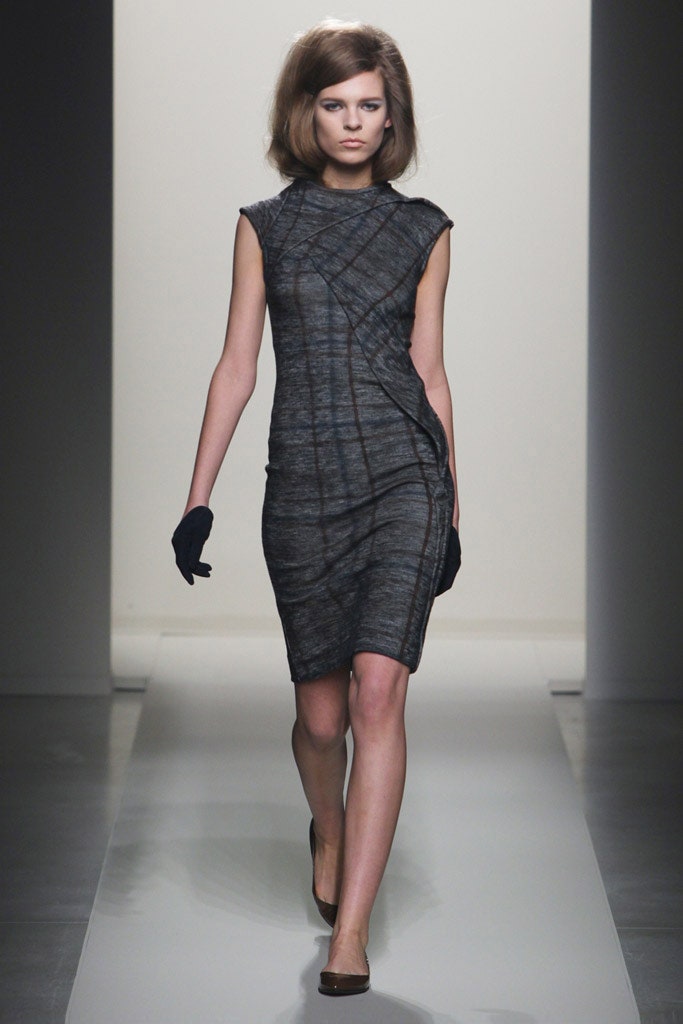 gray unknown sleeveless high-neck fitted ruched printed mini-dress