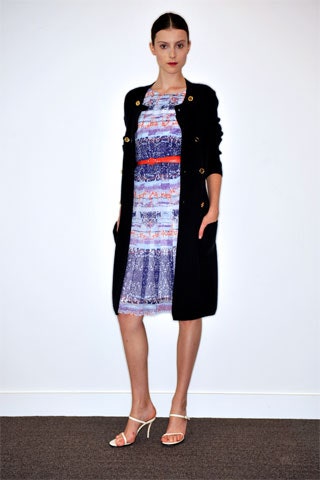 printed belted midi dress