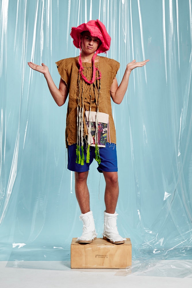 Bernhard Willhelm S/S 16 Look 491