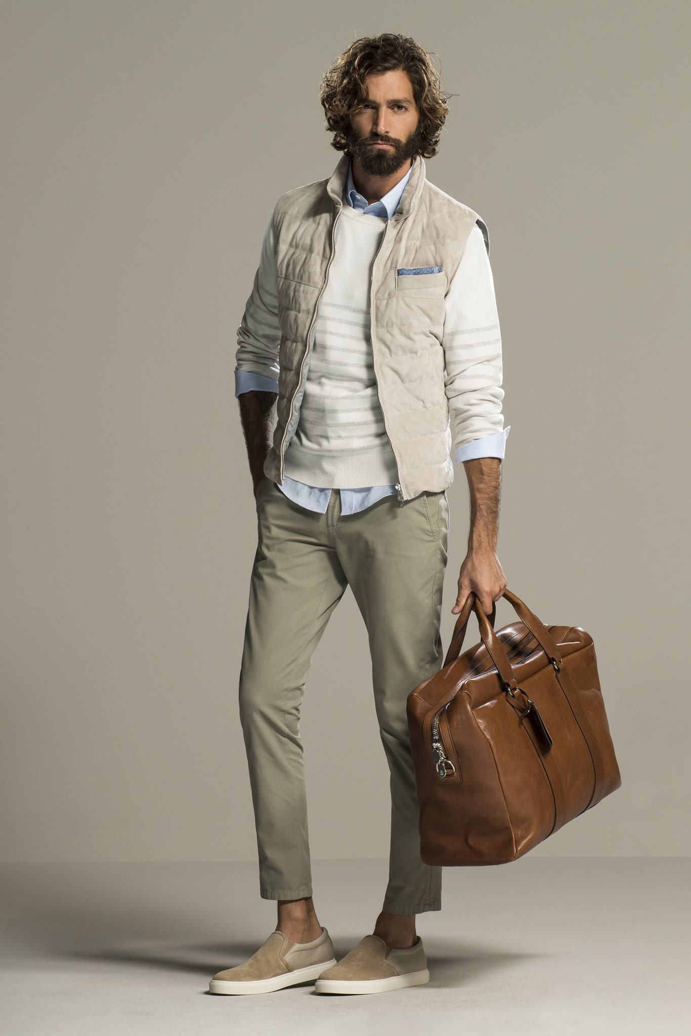 Brunello Cucinelli S/S 16 Menswear Look 63