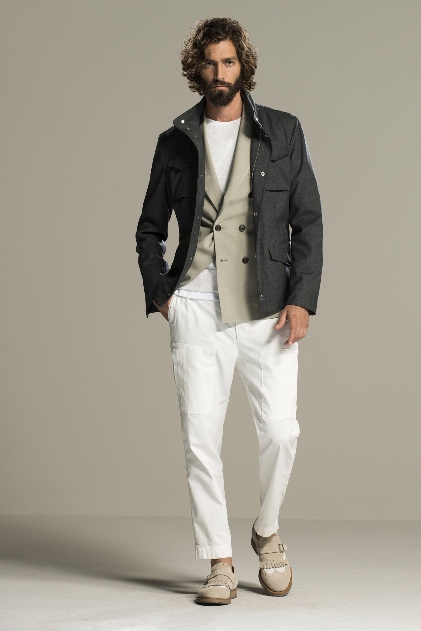 Brunello Cucinelli S/S 16 Menswear Look 87