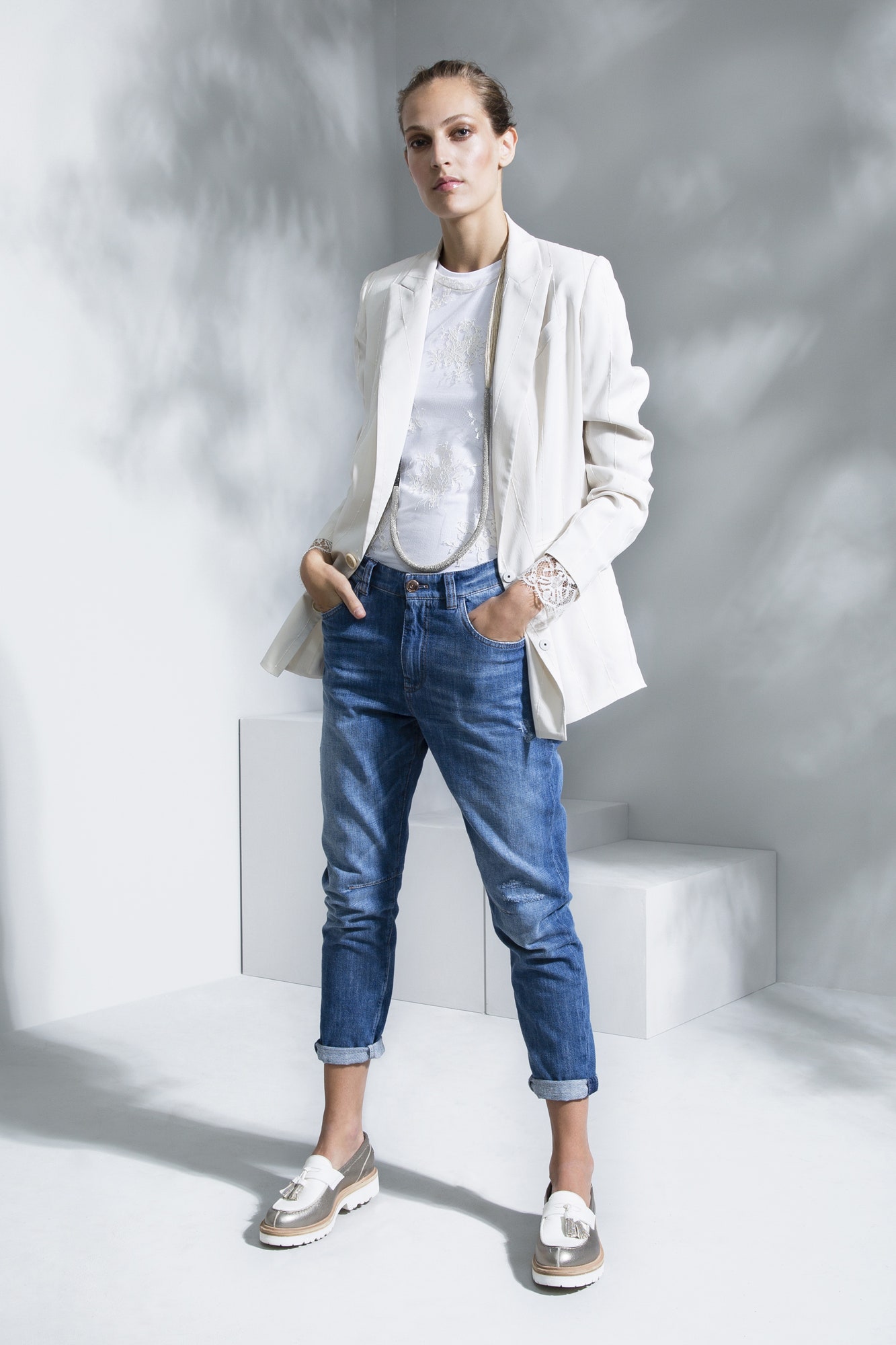 Brunello Cucinelli S/S 16 Look 157