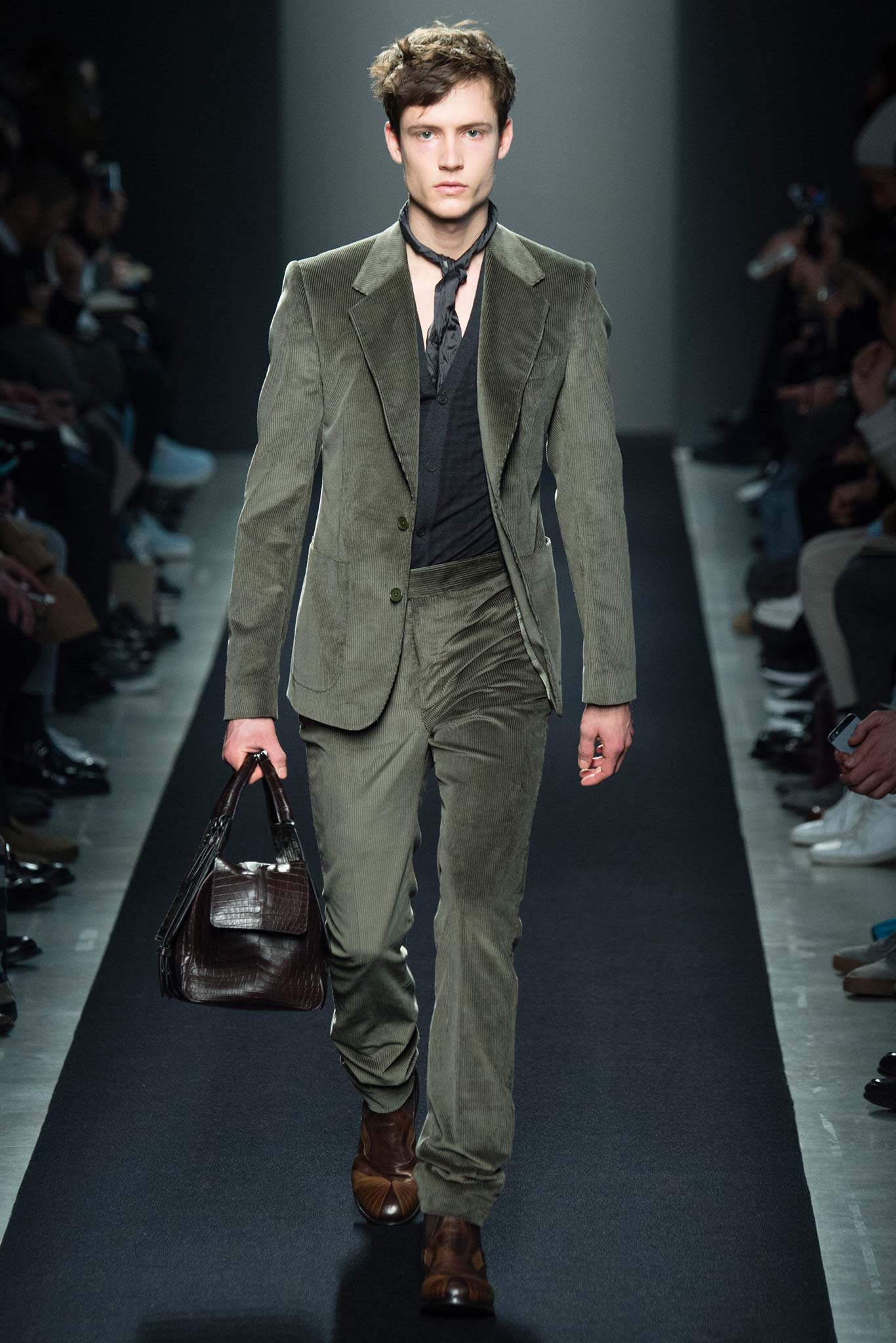 Bottega Veneta F/W 15 Menswear Look 129